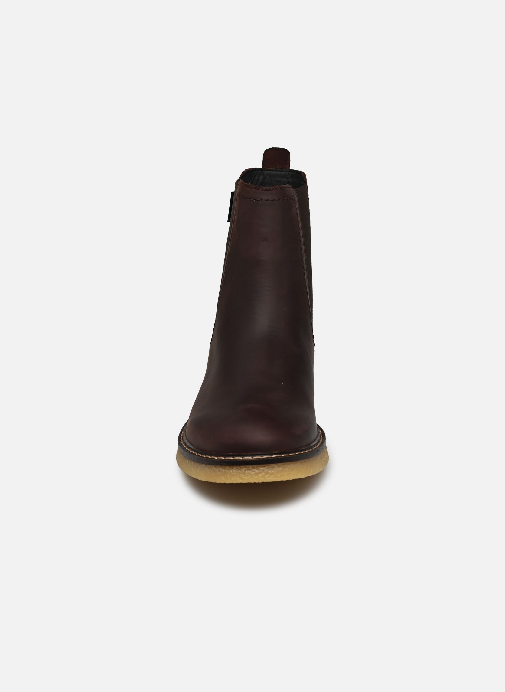 Enkellaarzen en boots KICK LOREL dames bruin Kickers Enkellaarzen en boots KICK LOREL dames bruin Marron Fonce