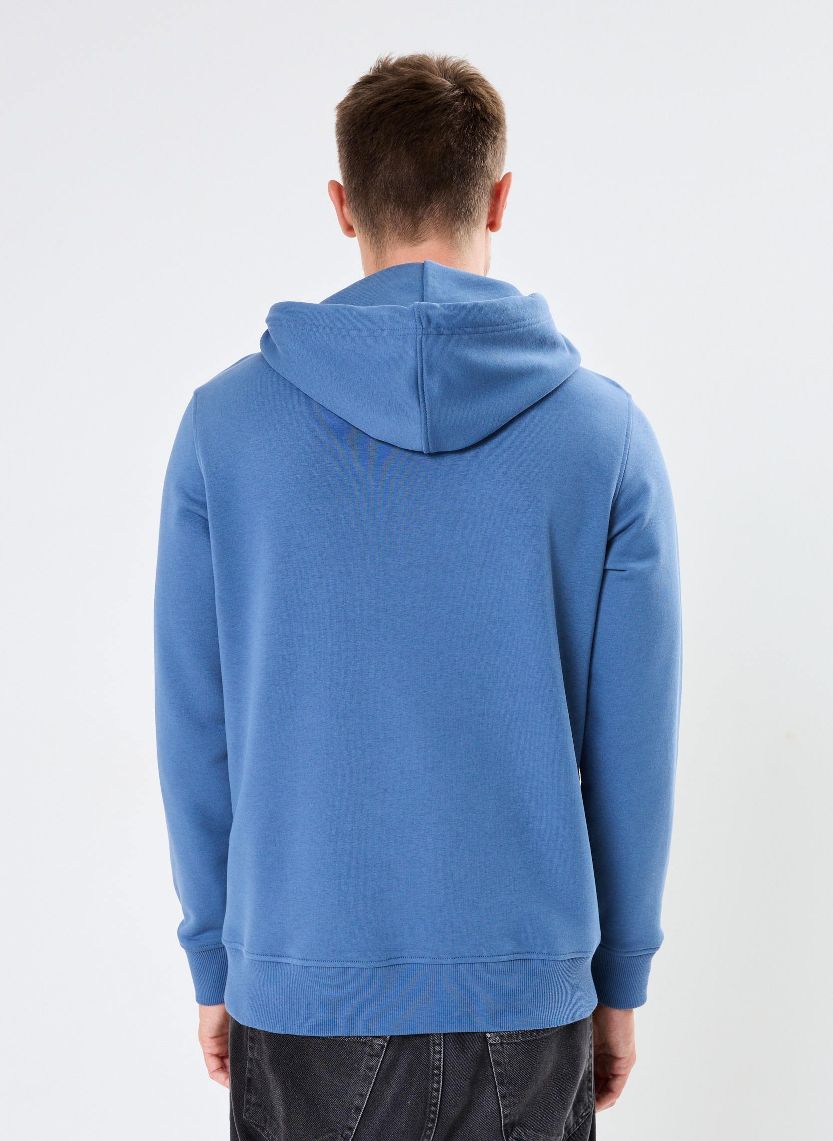 Sweats à capuche Ck Embro Badge Hoodi J30J325149 homme bleu Calvin Klein Jeans Sweats à capuche Ck Embro Badge Hoodi J30J325149 homme bleu BLUE