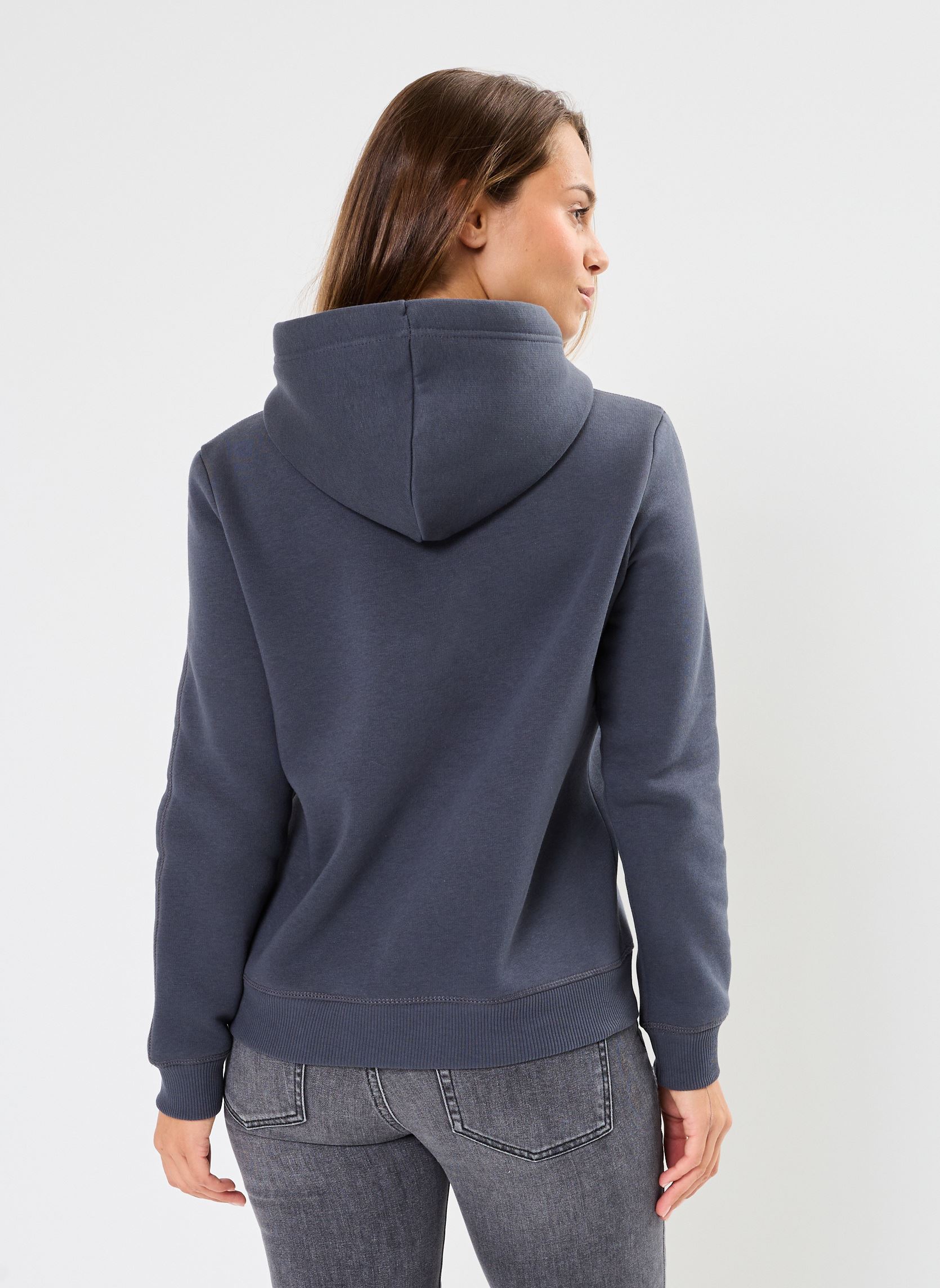 Sweats à capuche Monologo Regular Hoo J20J223536 femme noir Calvin Klein Jeans Sweats à capuche Monologo Regular Hoo J20J223536 femme noir BLACK