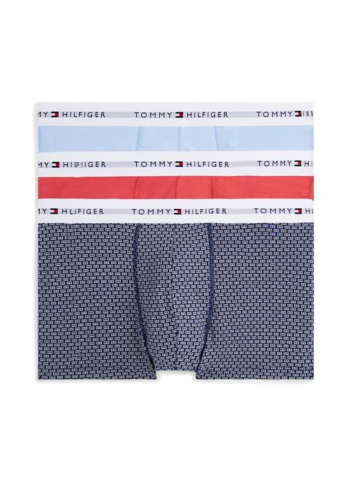Tommy Hilfiger Sportondergoed 3P Trunk Print UM0UM02768 heren geel