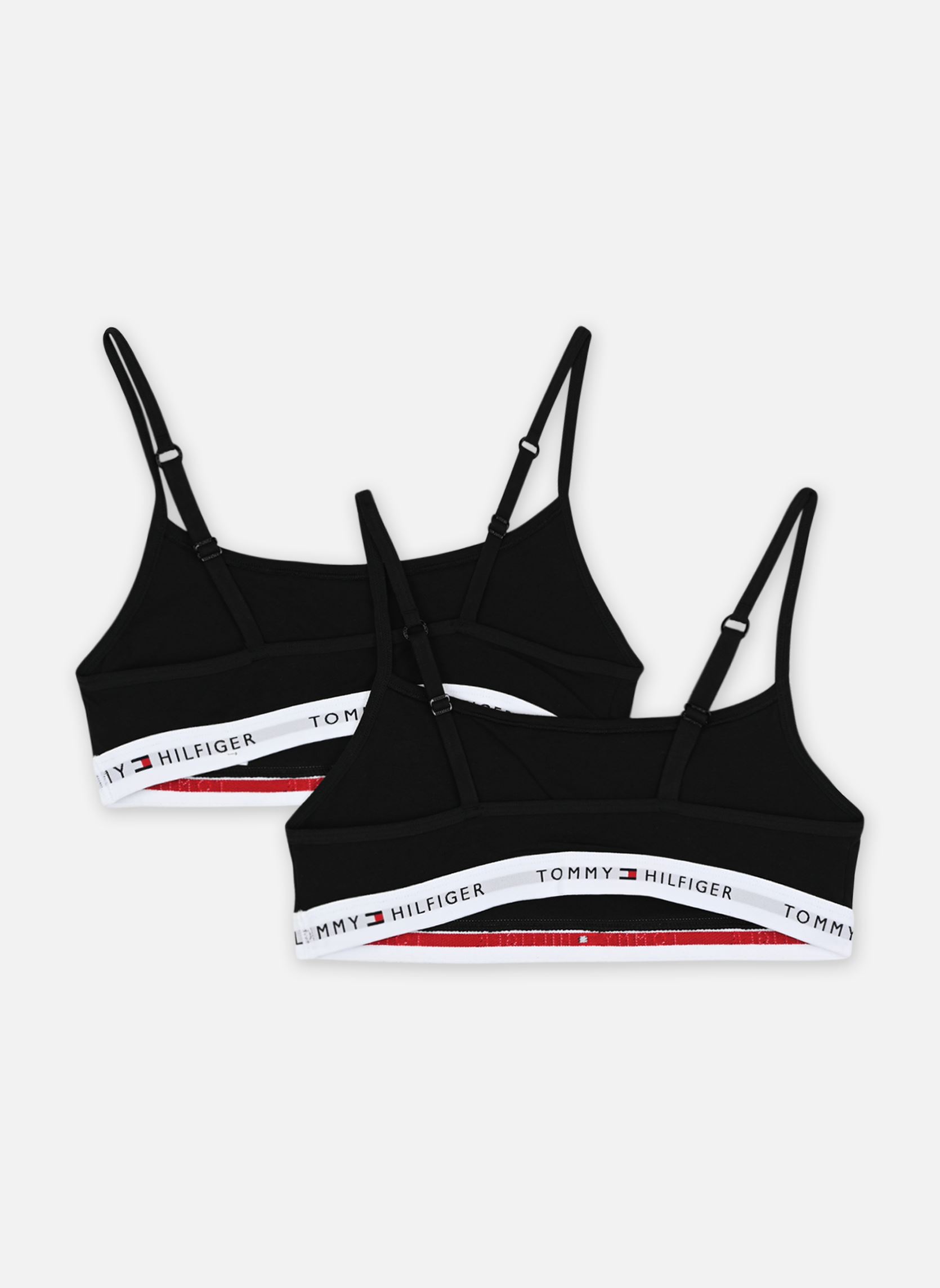 Brassières de Sport 2 Pack Bralette UW0UW05528 femme noir Tommy Hilfiger Brassières de Sport 2 Pack Bralette UW0UW05528 femme noir BLACK/BLACK