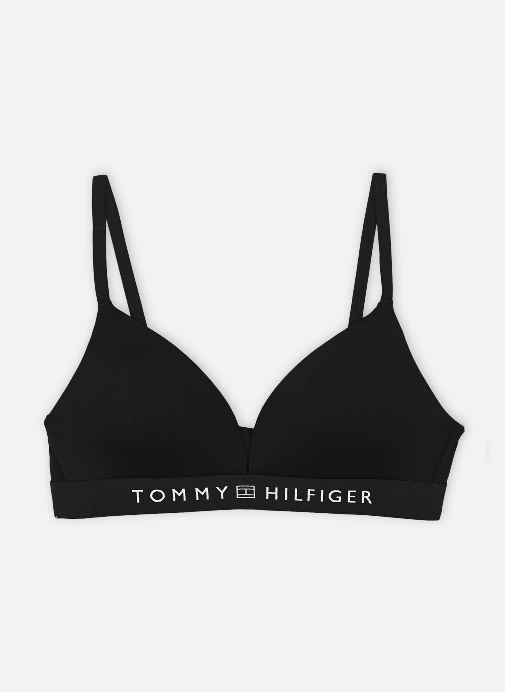 Brassières de Sport Padded Triangle UW0UW05499 femme noir Tommy Hilfiger Brassières de Sport Padded Triangle UW0UW05499 femme noir BLACK