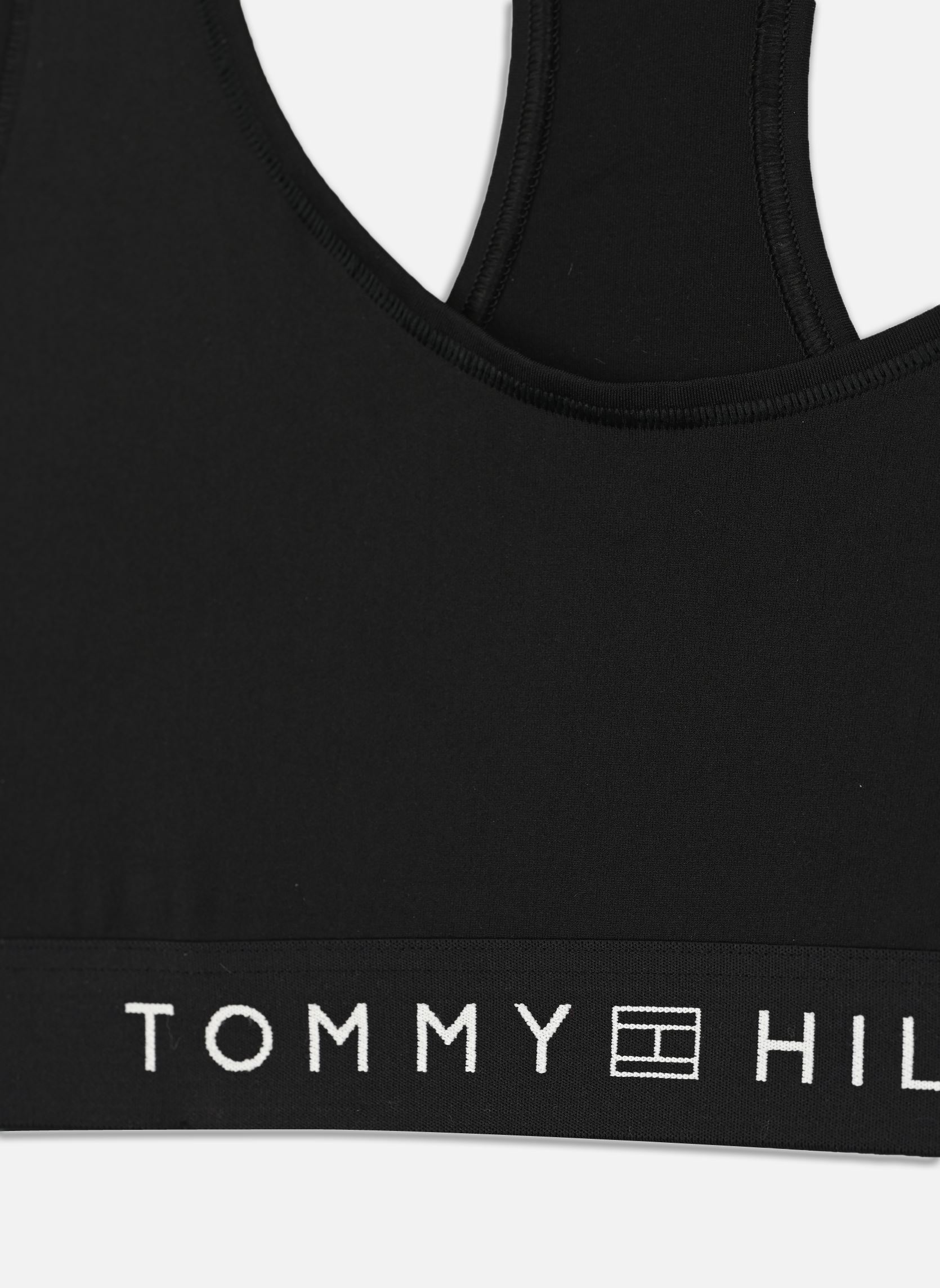 Sujetadores deportivos Unlined Bralette (Ex UW0UW05498 mujer negro Tommy Hilfiger Sujetadores deportivos Unlined Bralette (Ex UW0UW05498 mujer negro BLACK