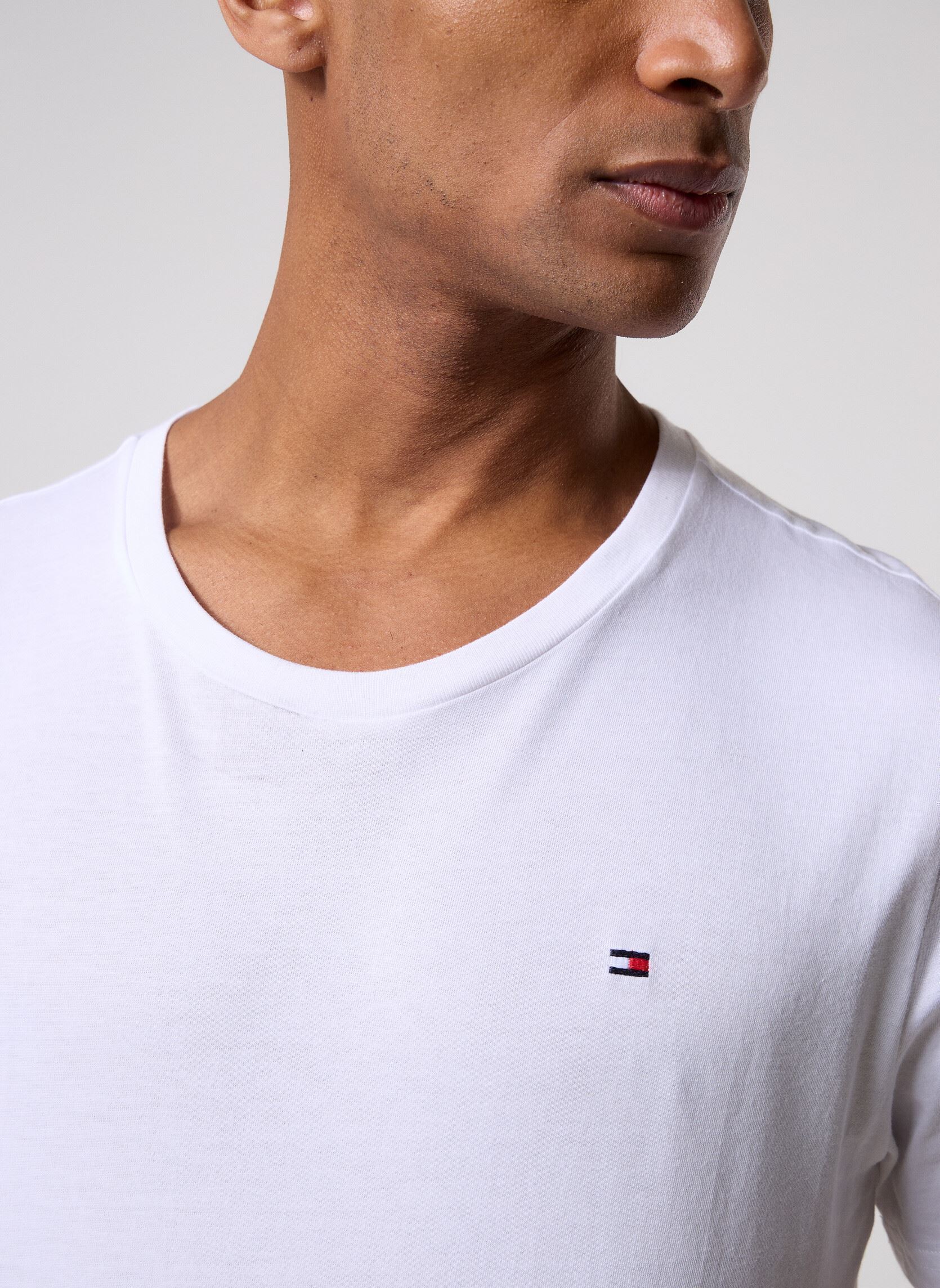 Tee-shirts manches courtes 3P Ss Tee UM0UM03379 homme blanc Tommy Hilfiger Tee-shirts manches courtes 3P Ss Tee UM0UM03379 homme blanc White/white/white