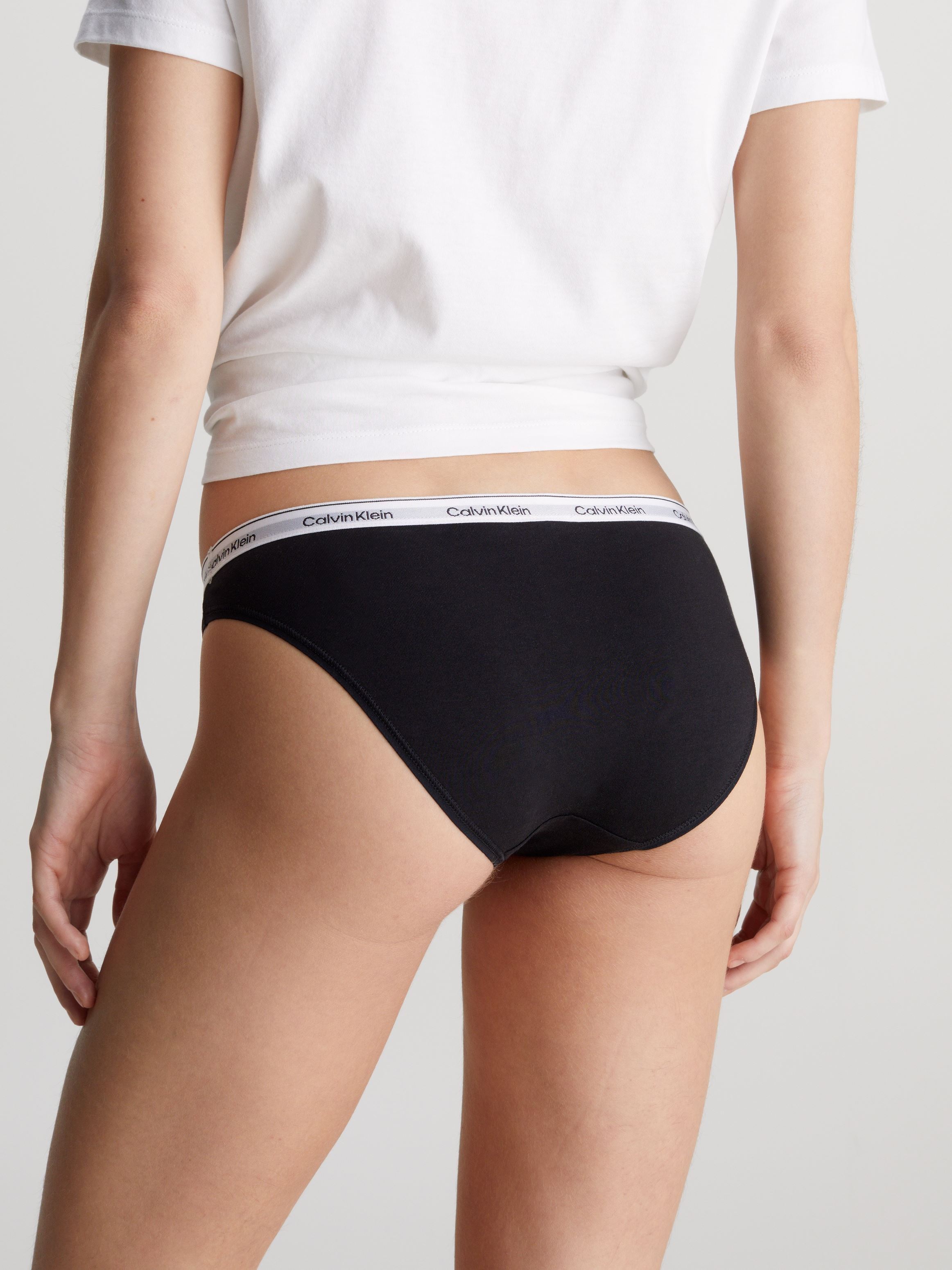 Shortys Bikini 3Pk 000QD5207E femme noir Calvin Klein Shortys Bikini 3Pk 000QD5207E femme noir BLACK/BLACK/BLACK