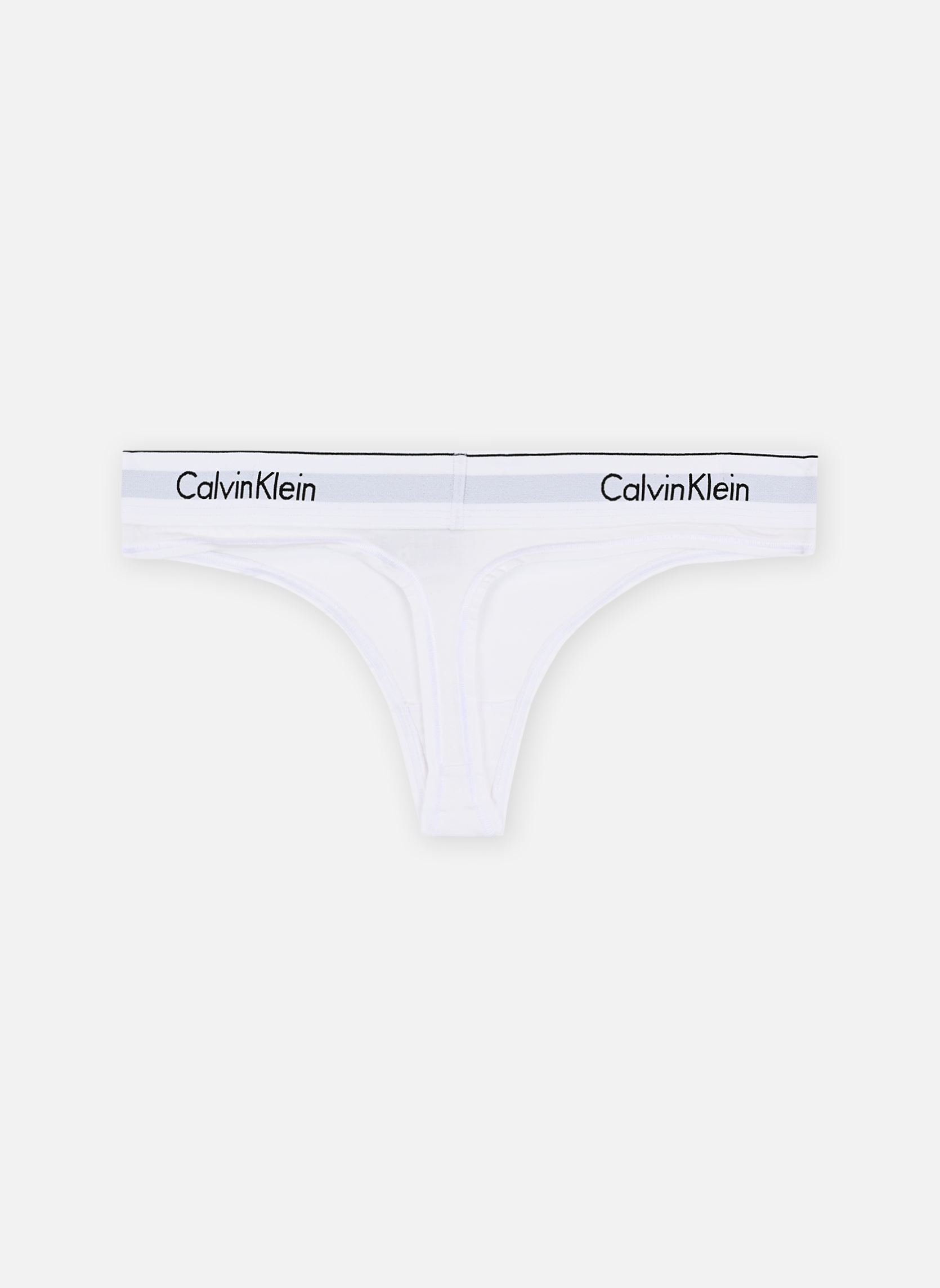 Shortys Thong Modern Cotton 0000F3786E femme blanc Calvin Klein Shortys Thong Modern Cotton 0000F3786E femme blanc WHITE