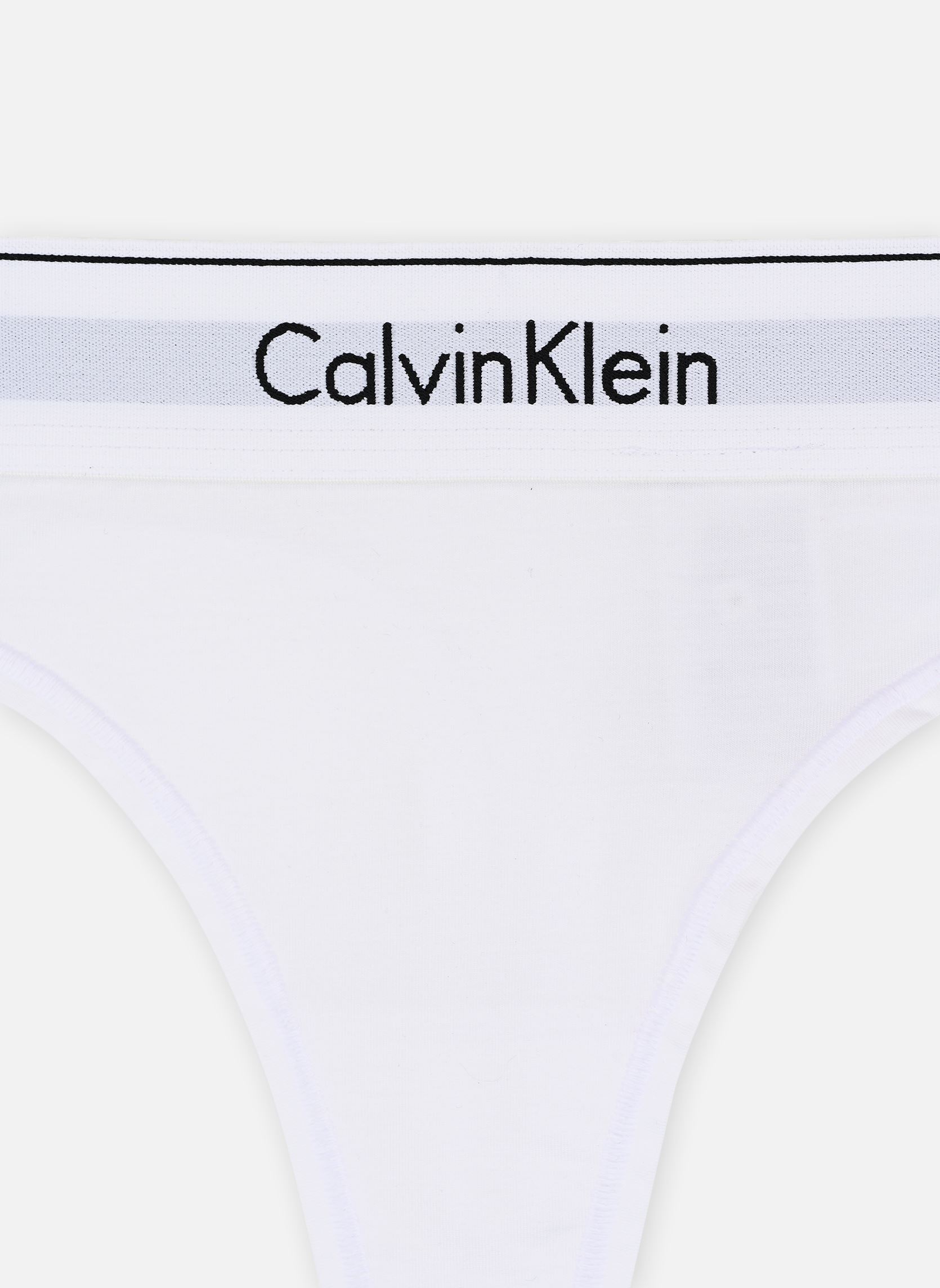 Shortys Thong Modern Cotton 0000F3786E femme blanc Calvin Klein Shortys Thong Modern Cotton 0000F3786E femme blanc WHITE