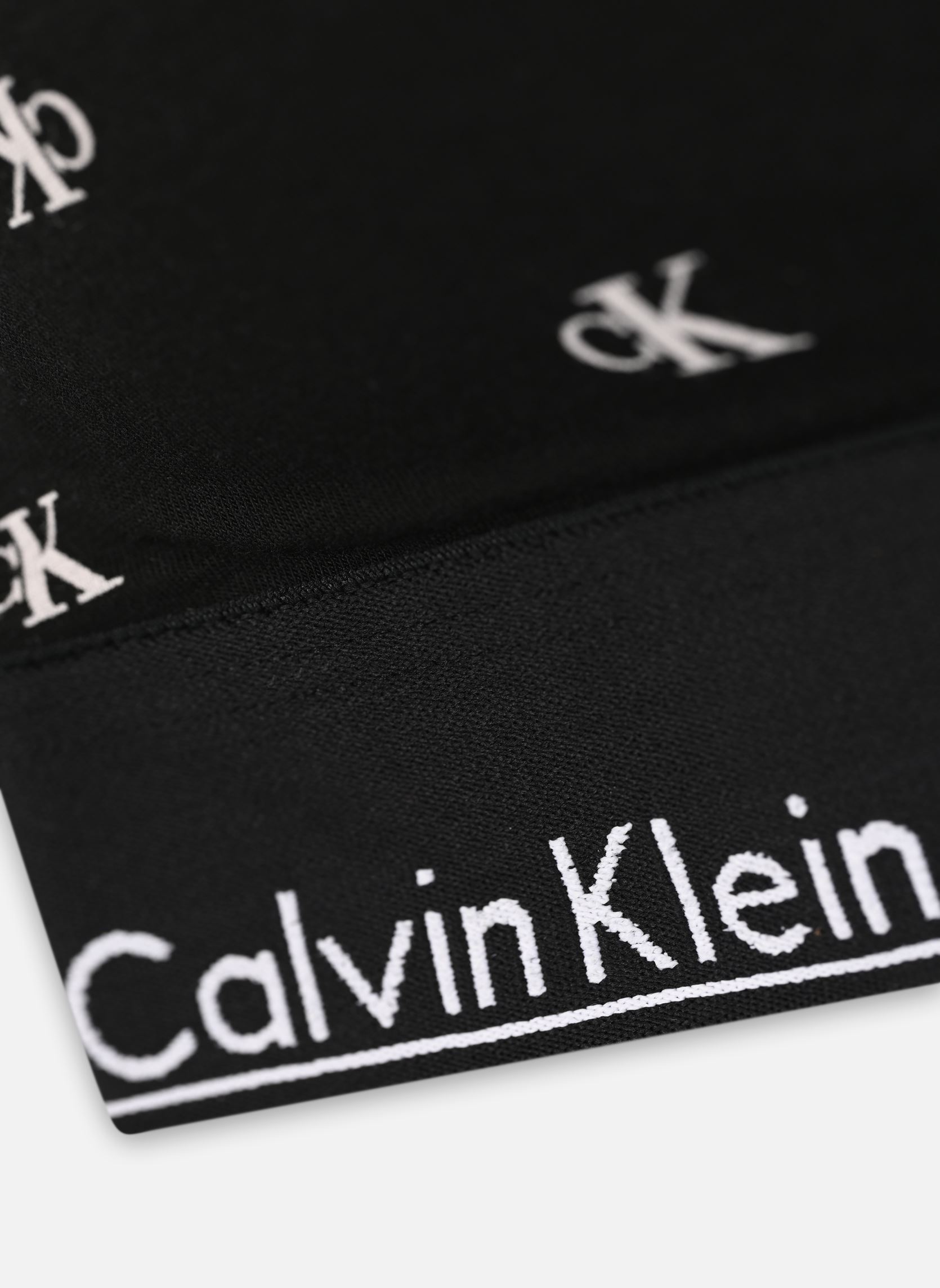 Brassières de Sport Triangle Modern Cotton 000QF5650E femme noir Calvin Klein Brassières de Sport Triangle Modern Cotton 000QF5650E femme noir BLACK DIAMOND LOGO PRINT