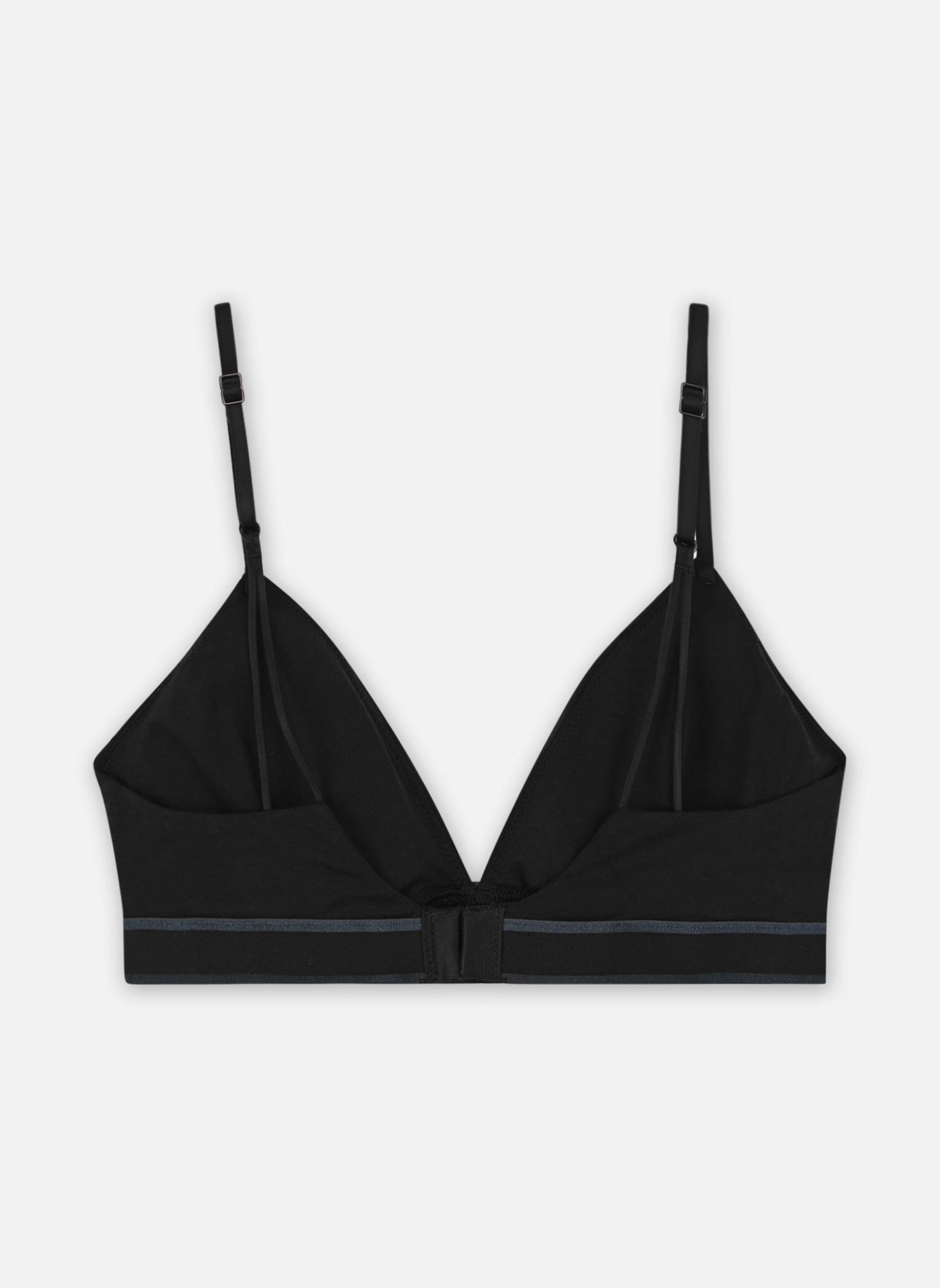 Sport-BHs Ll Triangle 000QF7945E damen schwarz Calvin Klein Sport-BHs Ll Triangle 000QF7945E damen schwarz BLACK W/ INK LOGO