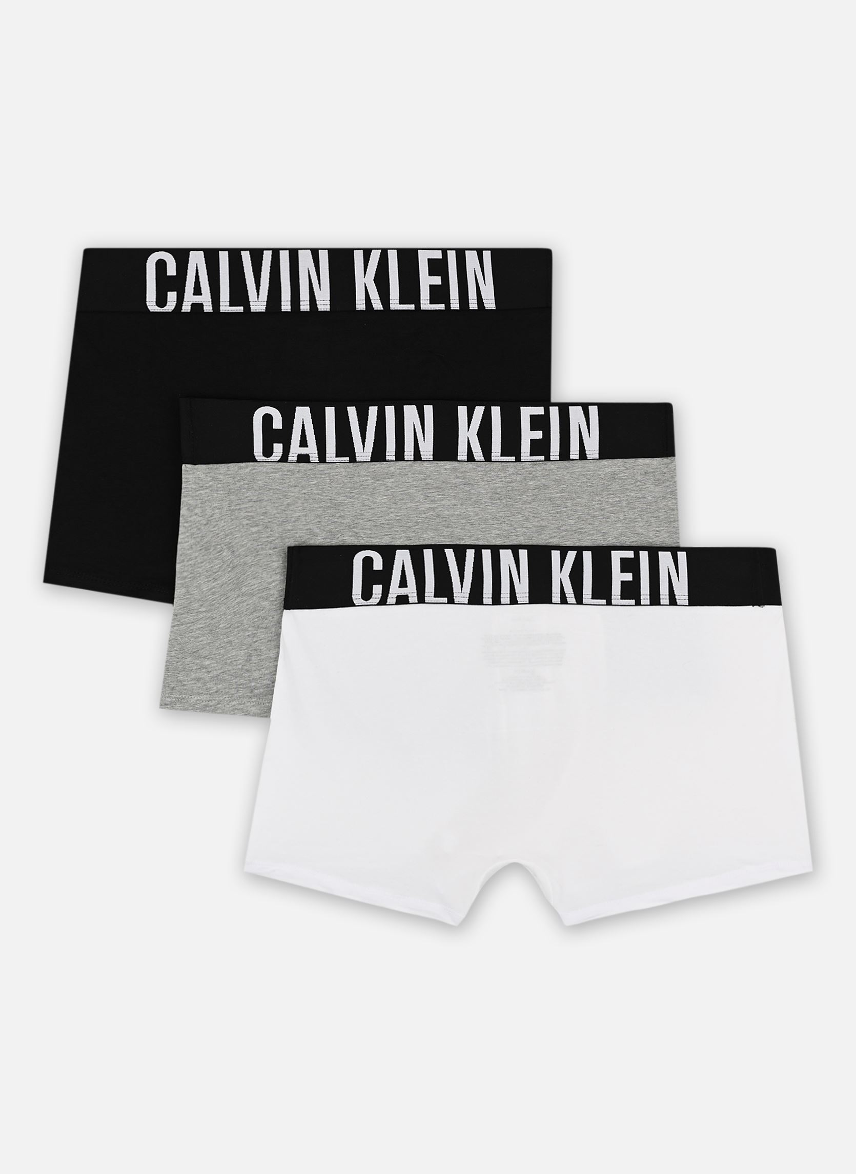 Sous-vêtements de sport Trunk 3Pk 000NB3608A homme noir Calvin Klein Sous-vêtements de sport Trunk 3Pk 000NB3608A homme noir MULTI