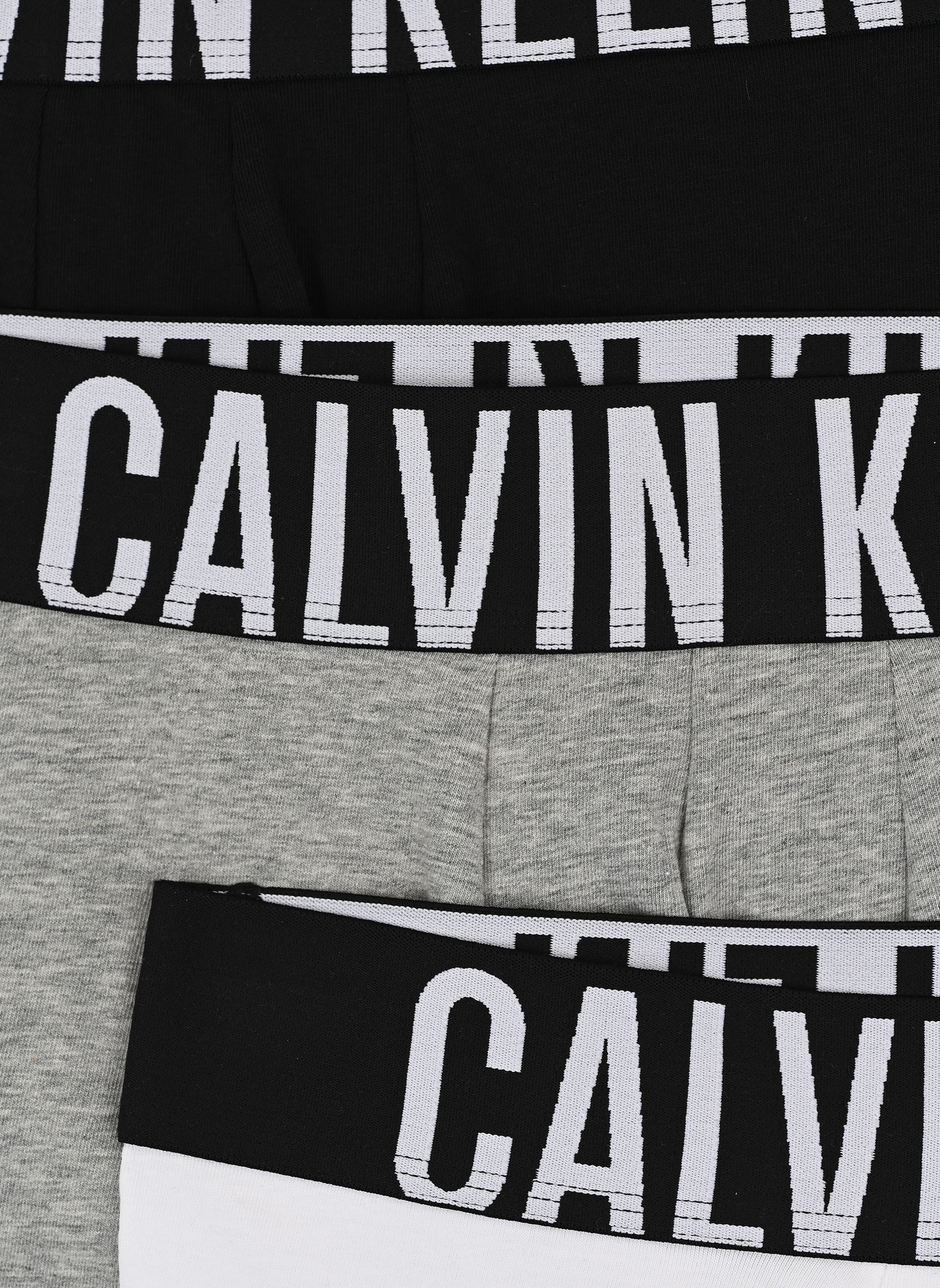 Sous-vêtements de sport Trunk 3Pk 000NB3608A homme noir Calvin Klein Sous-vêtements de sport Trunk 3Pk 000NB3608A homme noir MULTI