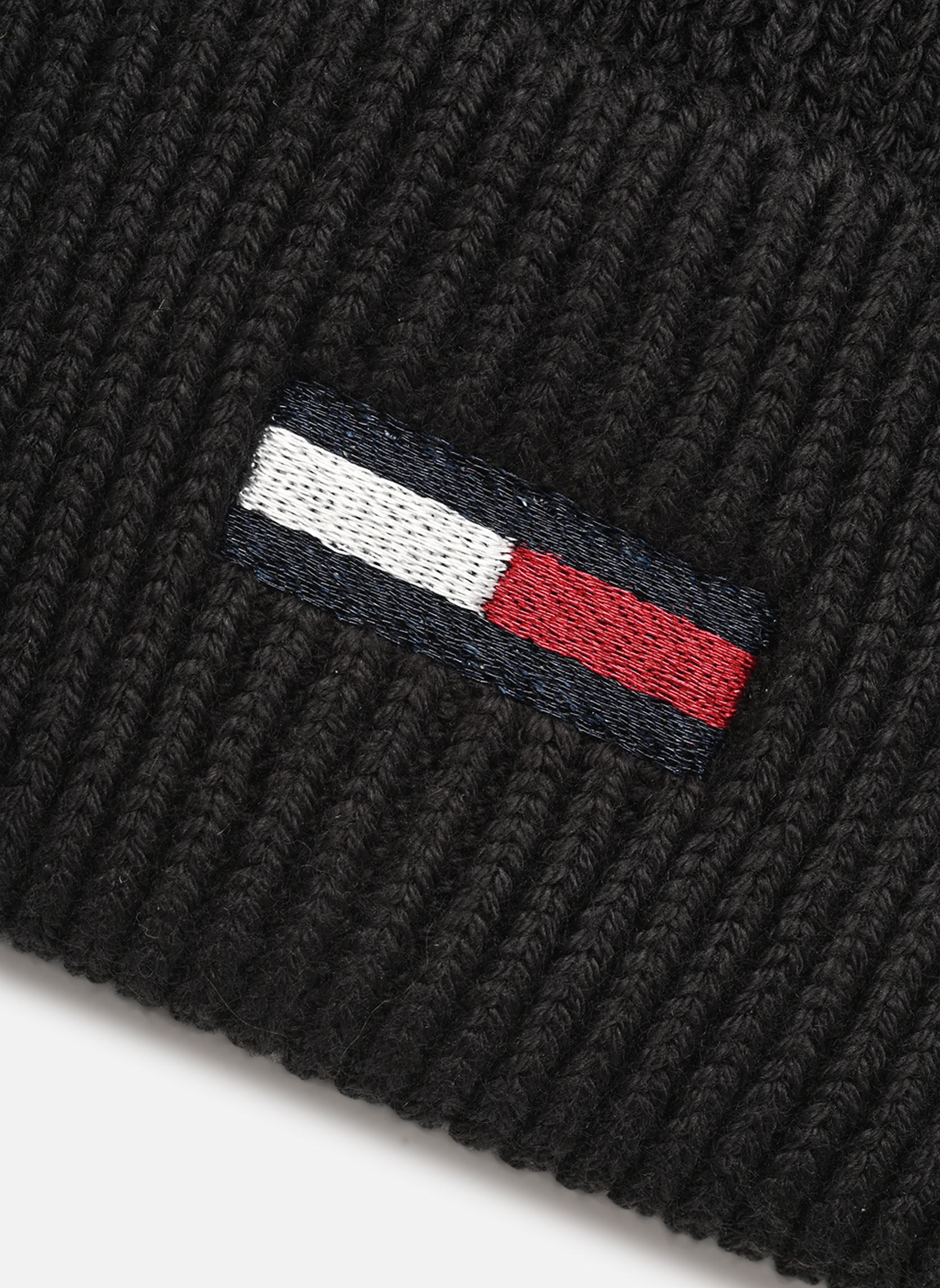 Bonnets Tjw Elongated Flag B AW0AW16777 femme noir Tommy Jeans Bonnets Tjw Elongated Flag B AW0AW16777 femme noir BLACK