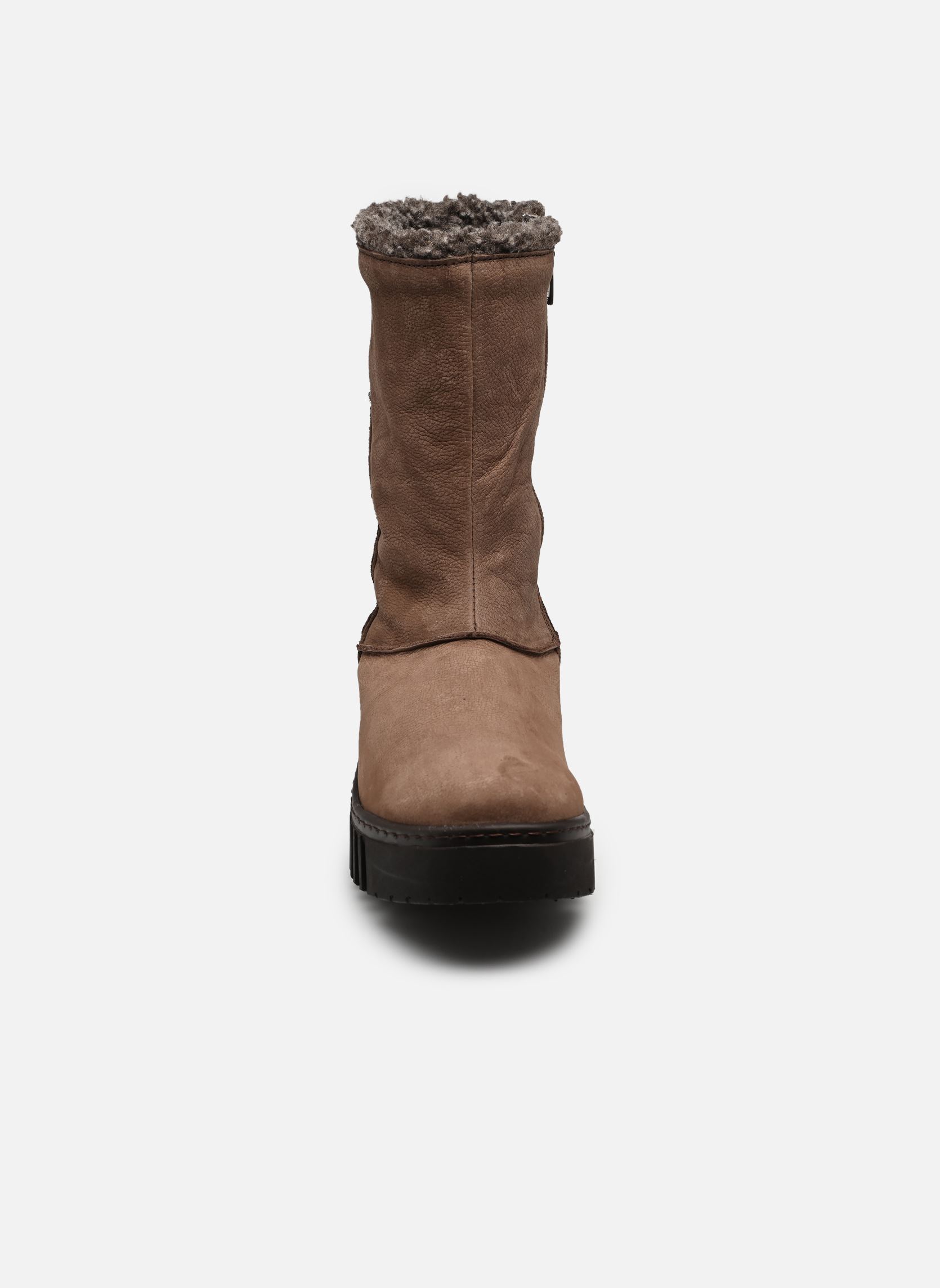 Gefütterte Stiefeletten BRIGHTON 1511 damen braun Art Gefütterte Stiefeletten BRIGHTON 1511 damen braun BROWN