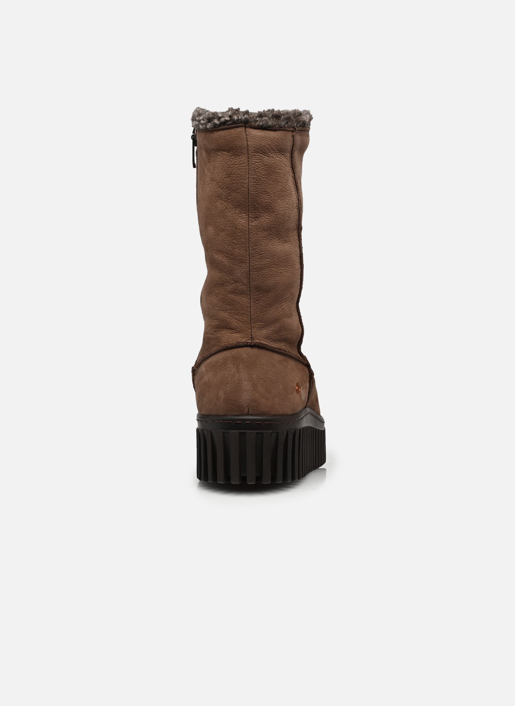 Gefütterte Stiefeletten BRIGHTON 1511 damen braun Art Gefütterte Stiefeletten BRIGHTON 1511 damen braun BROWN