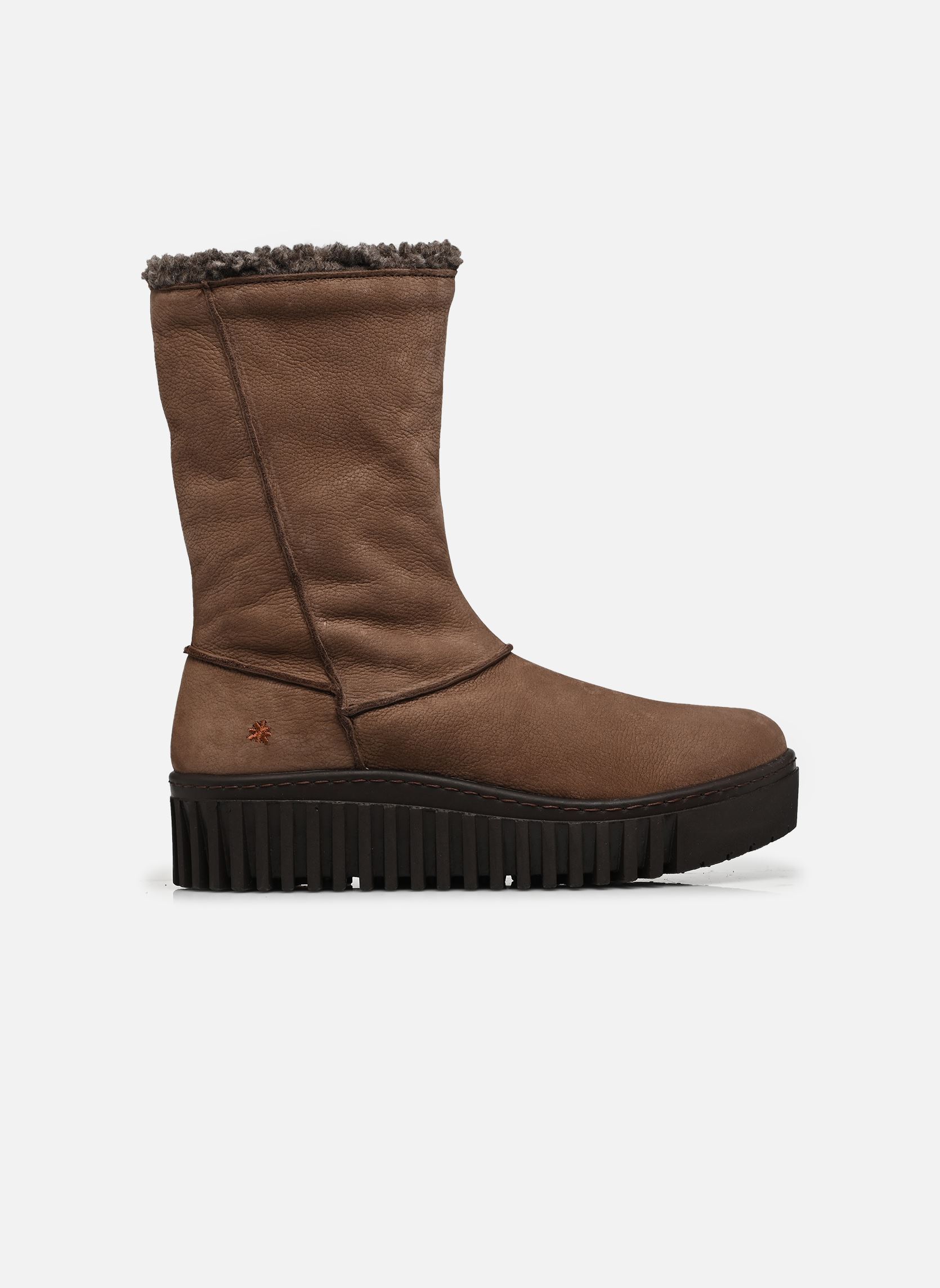 Gefütterte Stiefeletten BRIGHTON 1511 damen braun Art Gefütterte Stiefeletten BRIGHTON 1511 damen braun BROWN