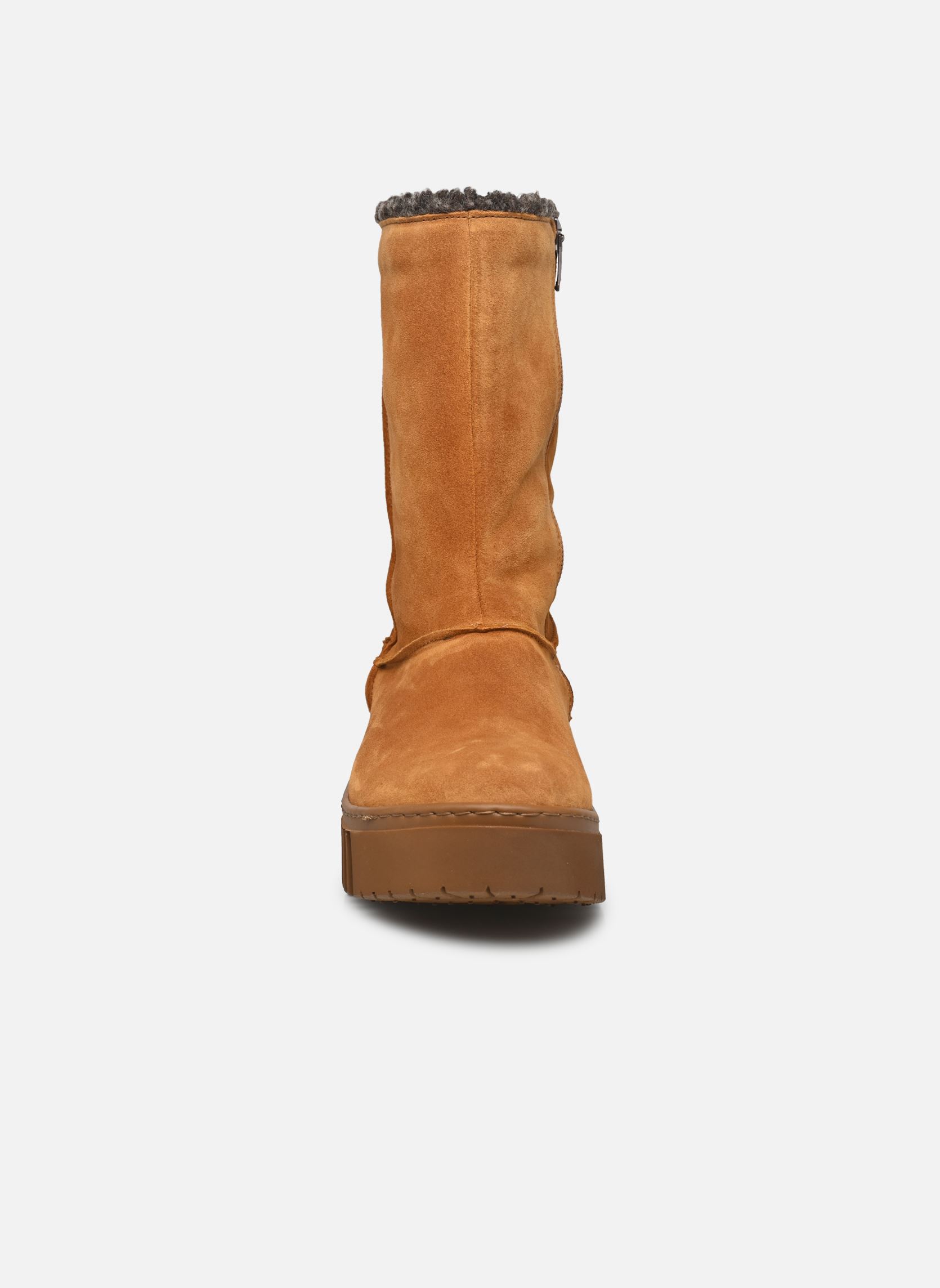 Gefütterte Stiefeletten BRIGHTON 1511 damen braun Art Gefütterte Stiefeletten BRIGHTON 1511 damen braun Toffee