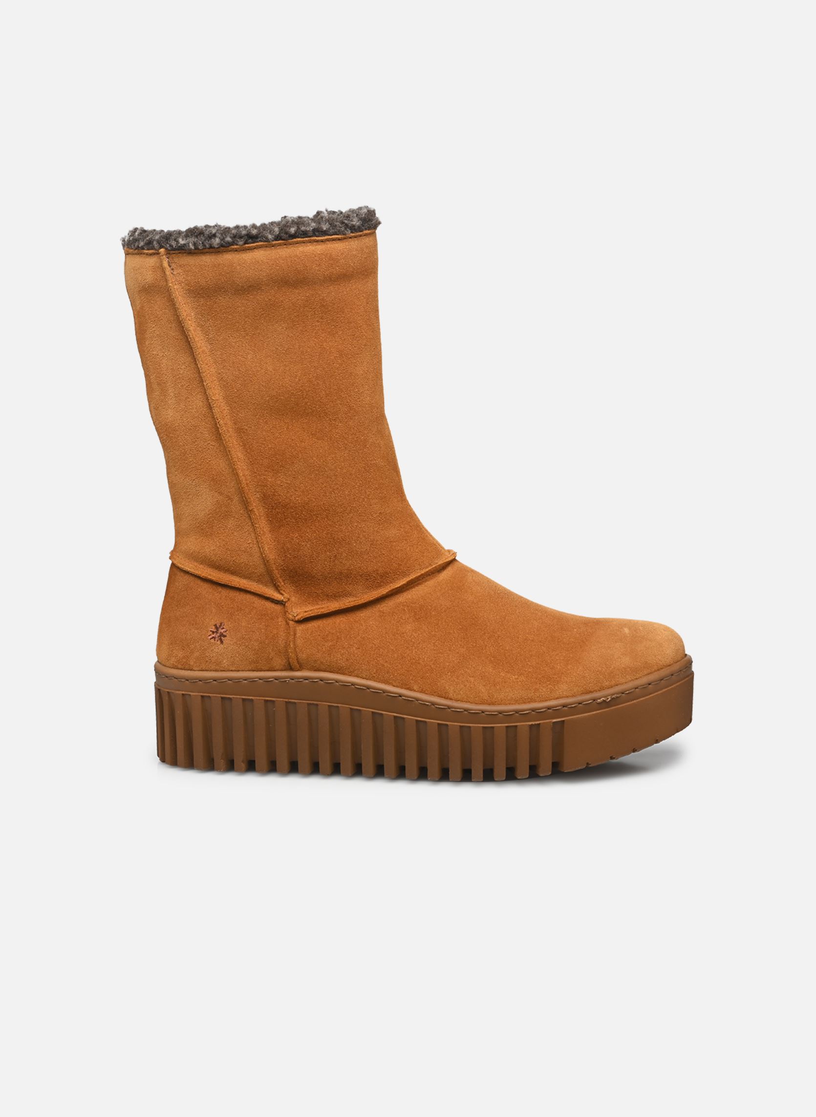 Gefütterte Stiefeletten BRIGHTON 1511 damen braun Art Gefütterte Stiefeletten BRIGHTON 1511 damen braun Toffee