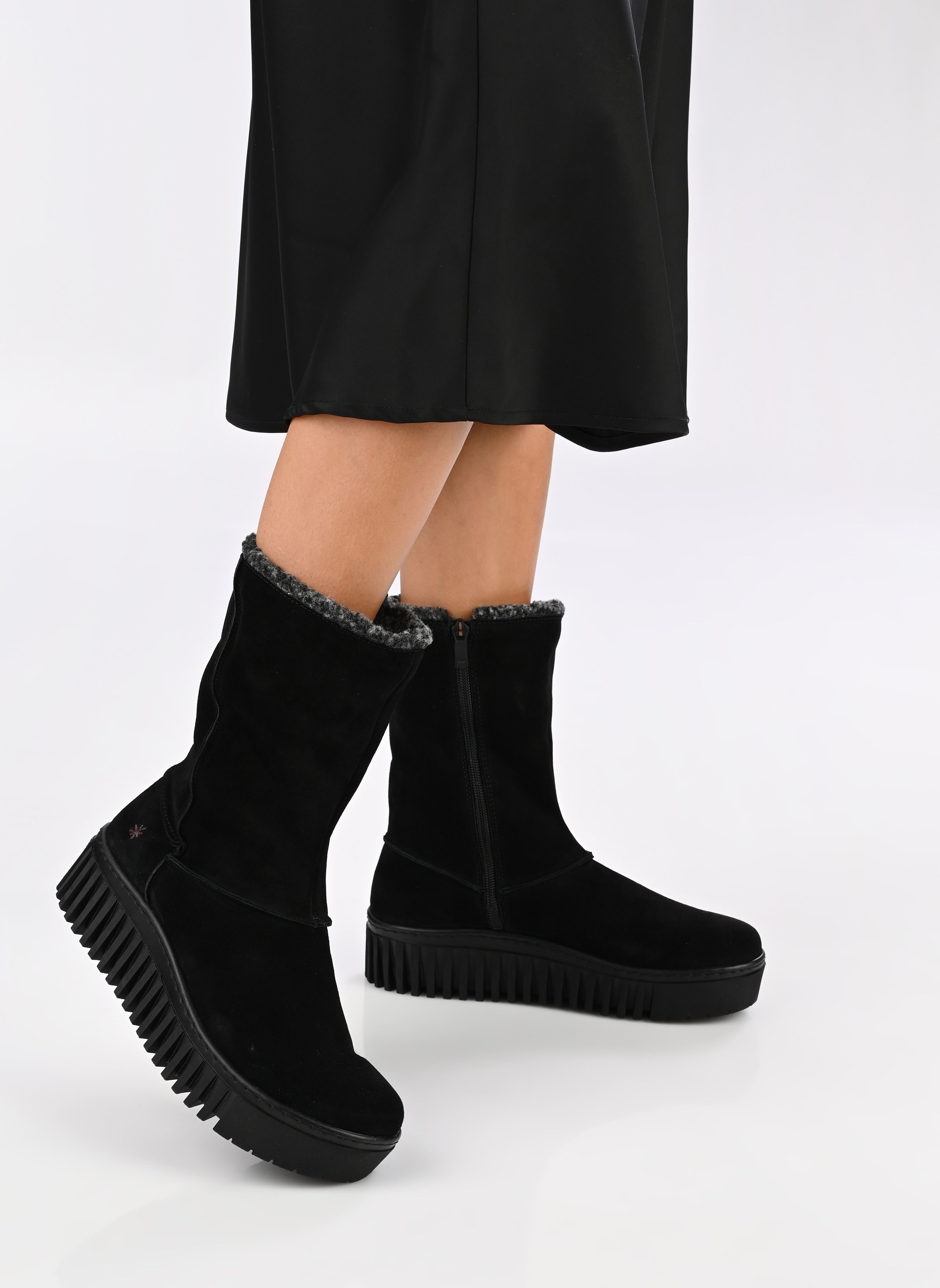 Bottines fourrées BRIGHTON 1511 femme noir Art Bottines fourrées BRIGHTON 1511 femme noir BLACK