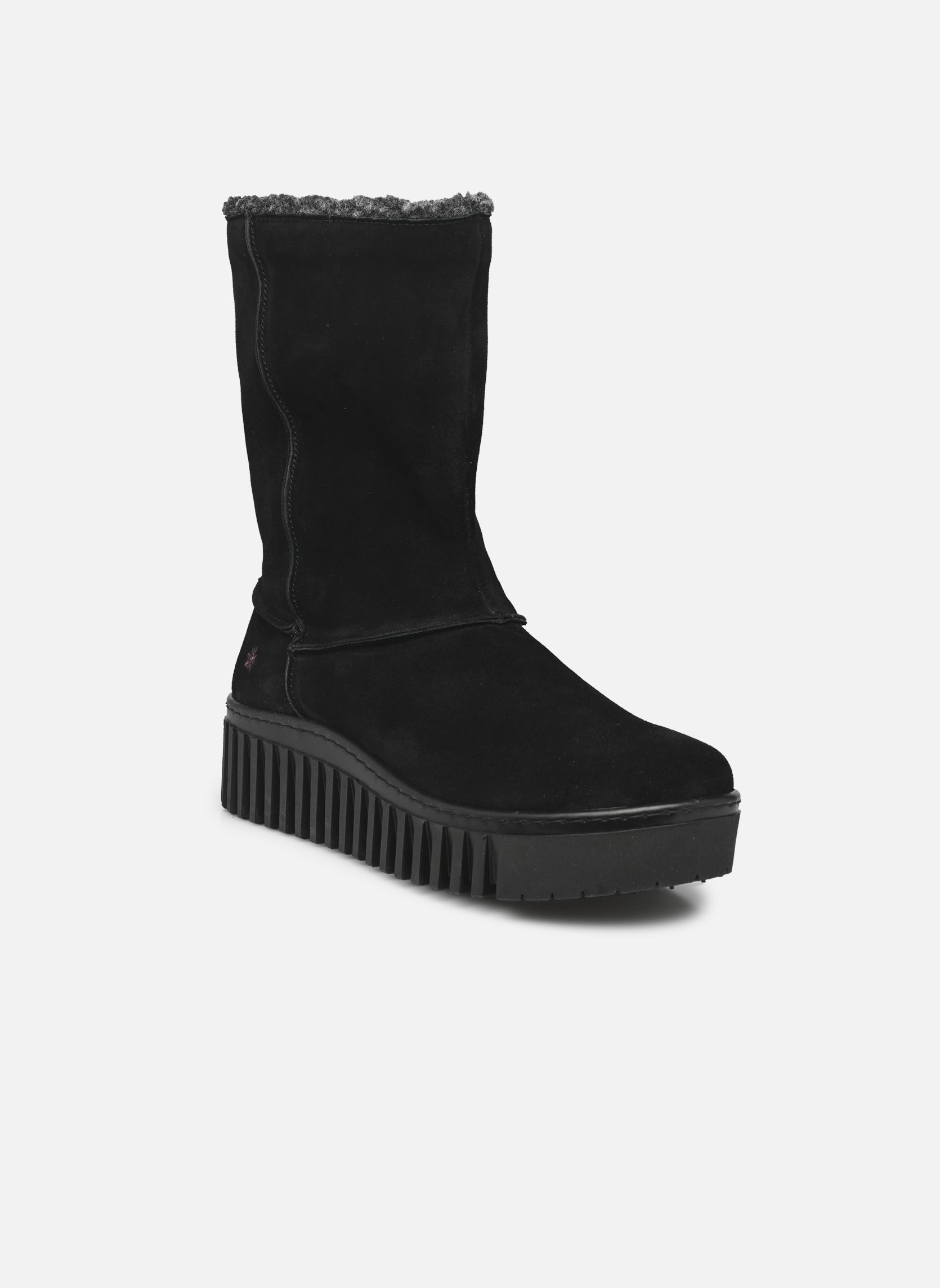 Bottines fourrées BRIGHTON 1511 femme noir Art Bottines fourrées BRIGHTON 1511 femme noir BLACK