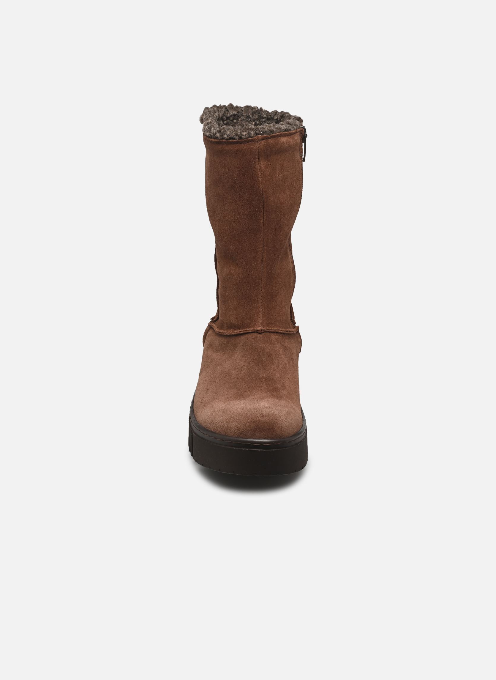 Gefütterte Stiefeletten BRIGHTON 1511 damen braun Art Gefütterte Stiefeletten BRIGHTON 1511 damen braun Chocolate