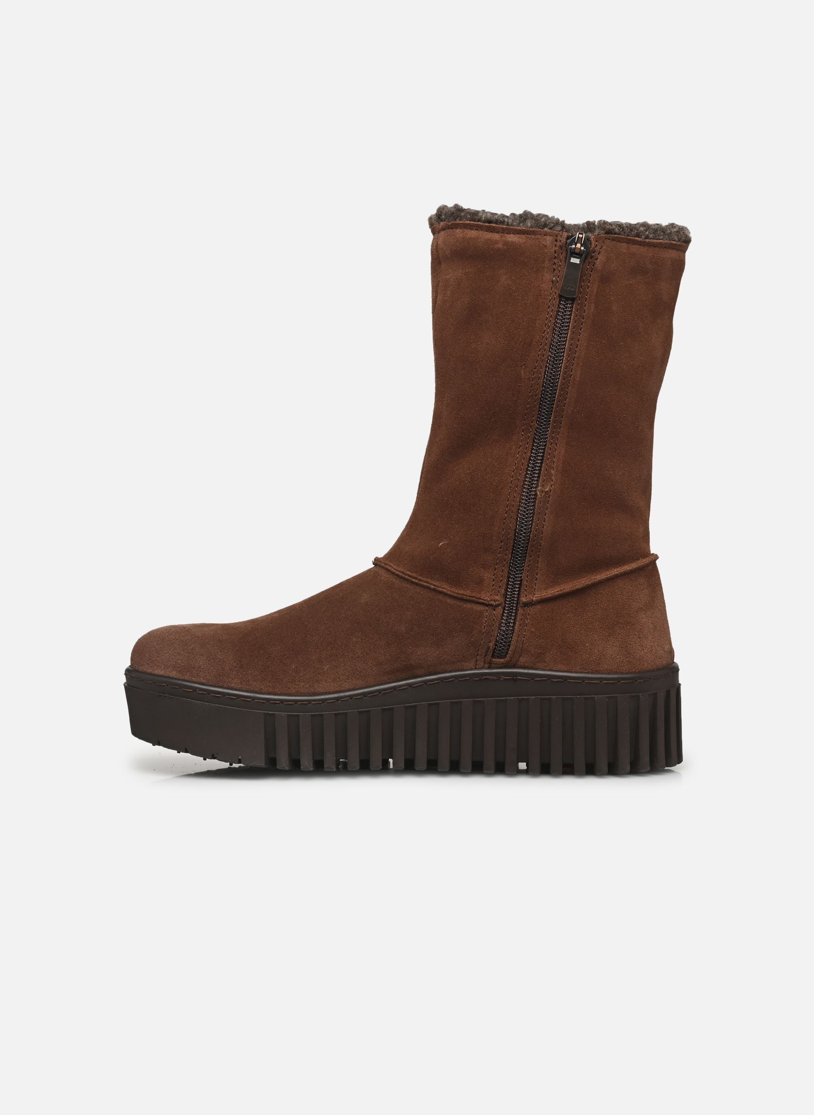 Gefütterte Stiefeletten BRIGHTON 1511 damen braun Art Gefütterte Stiefeletten BRIGHTON 1511 damen braun Chocolate