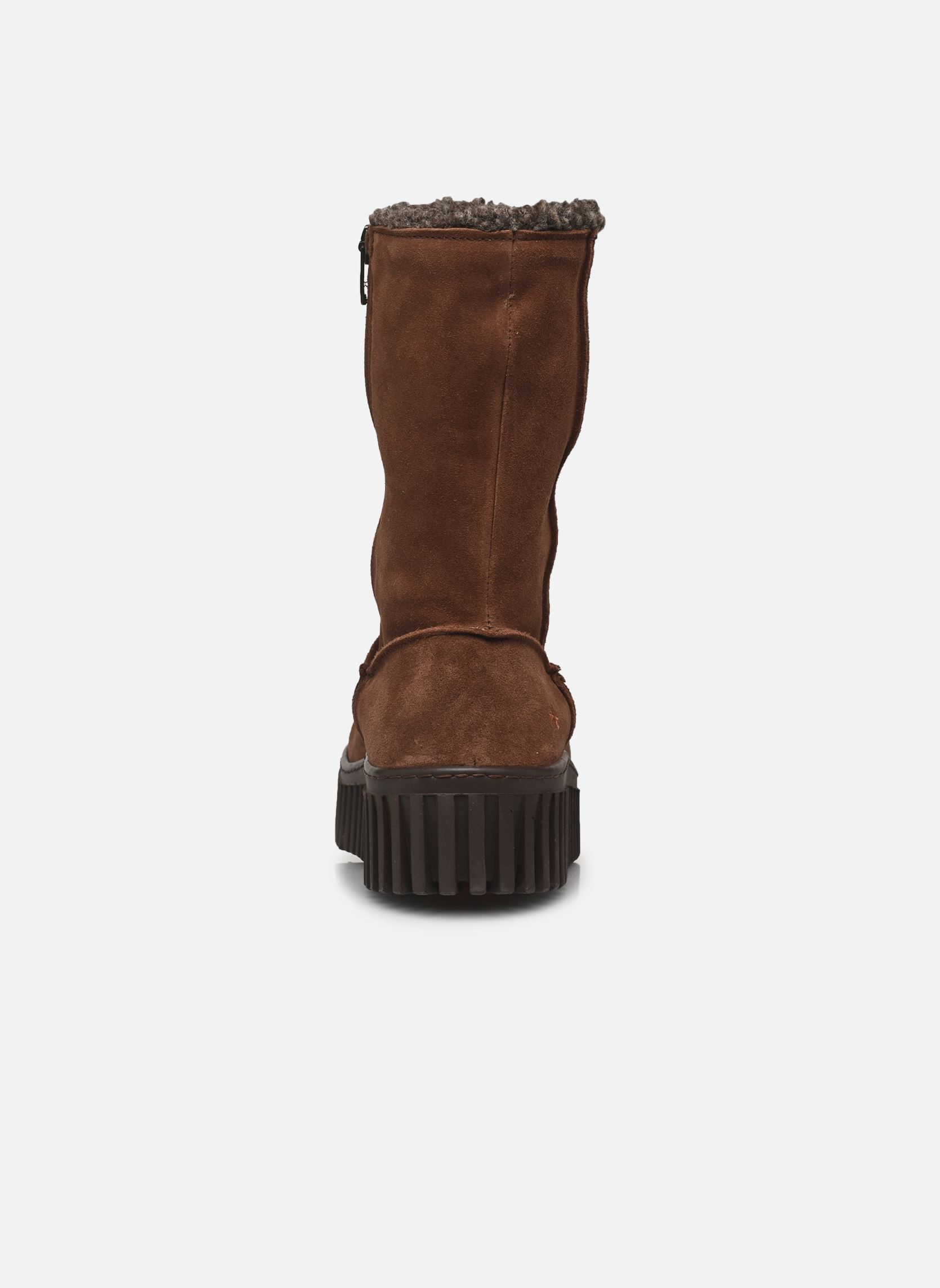 Gefütterte Stiefeletten BRIGHTON 1511 damen braun Art Gefütterte Stiefeletten BRIGHTON 1511 damen braun Chocolate