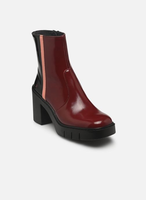 Bottines et boots Art BERNA 1974 Bordeaux vue détail/paire
