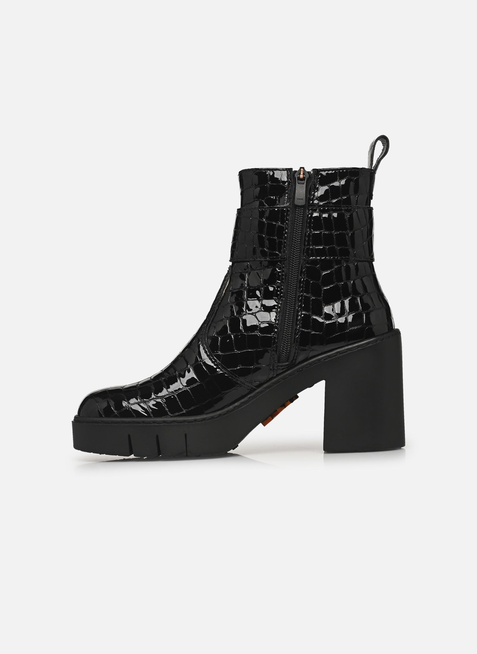 Niedrige Ankle Boots BERNA 1979 damen schwarz Art Niedrige Ankle Boots BERNA 1979 damen schwarz BLACK HORASAN