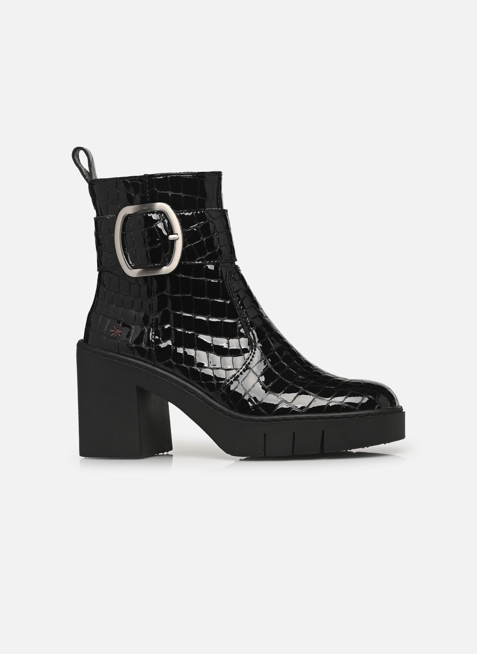 Niedrige Ankle Boots BERNA 1979 damen schwarz Art Niedrige Ankle Boots BERNA 1979 damen schwarz BLACK HORASAN