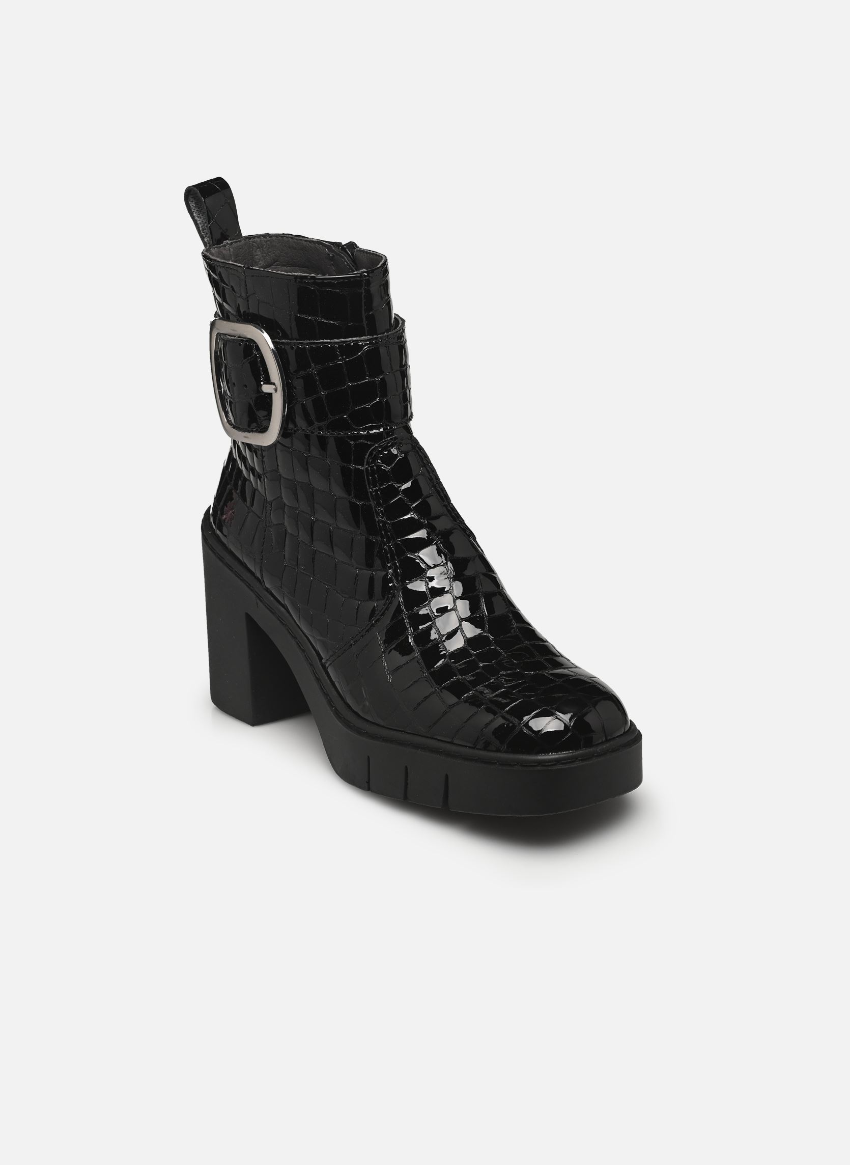 Niedrige Ankle Boots BERNA 1979 damen schwarz Art Niedrige Ankle Boots BERNA 1979 damen schwarz BLACK HORASAN