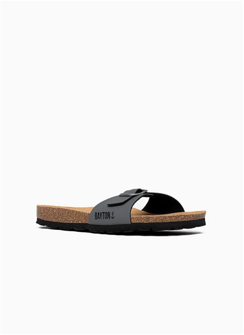 Bayton Mules Sandales ZEPHYR pour homme Anthracite homme noir
