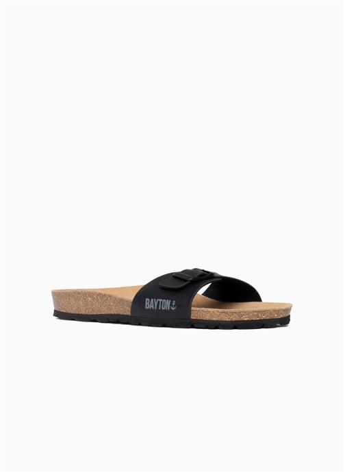 Bayton Mules Sandales ZEPHYR pour femme Corail femme noir
