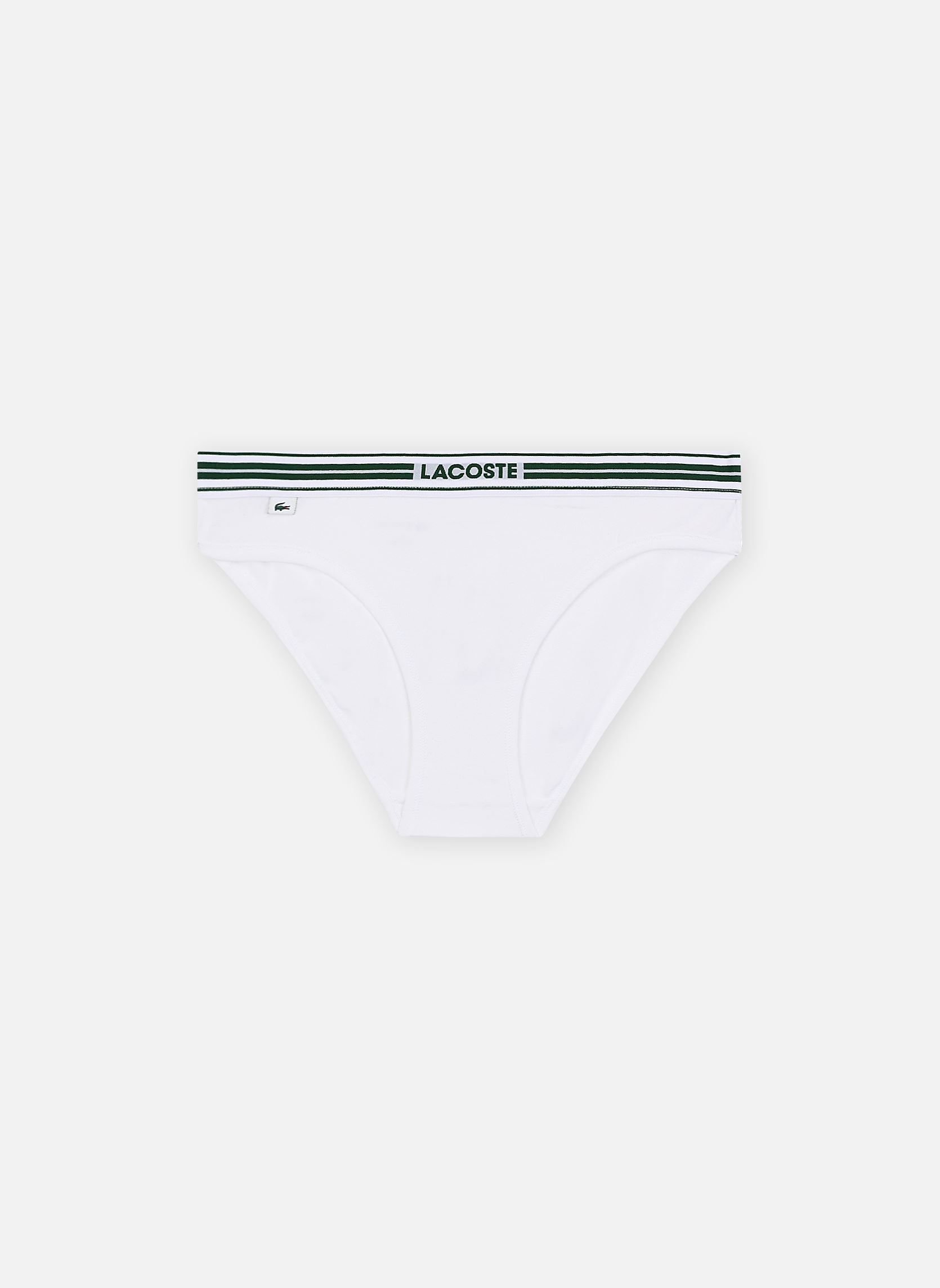 Vêtements Lacoste Culotte en coton stretch avec ceinture contrastée pour Accessoires