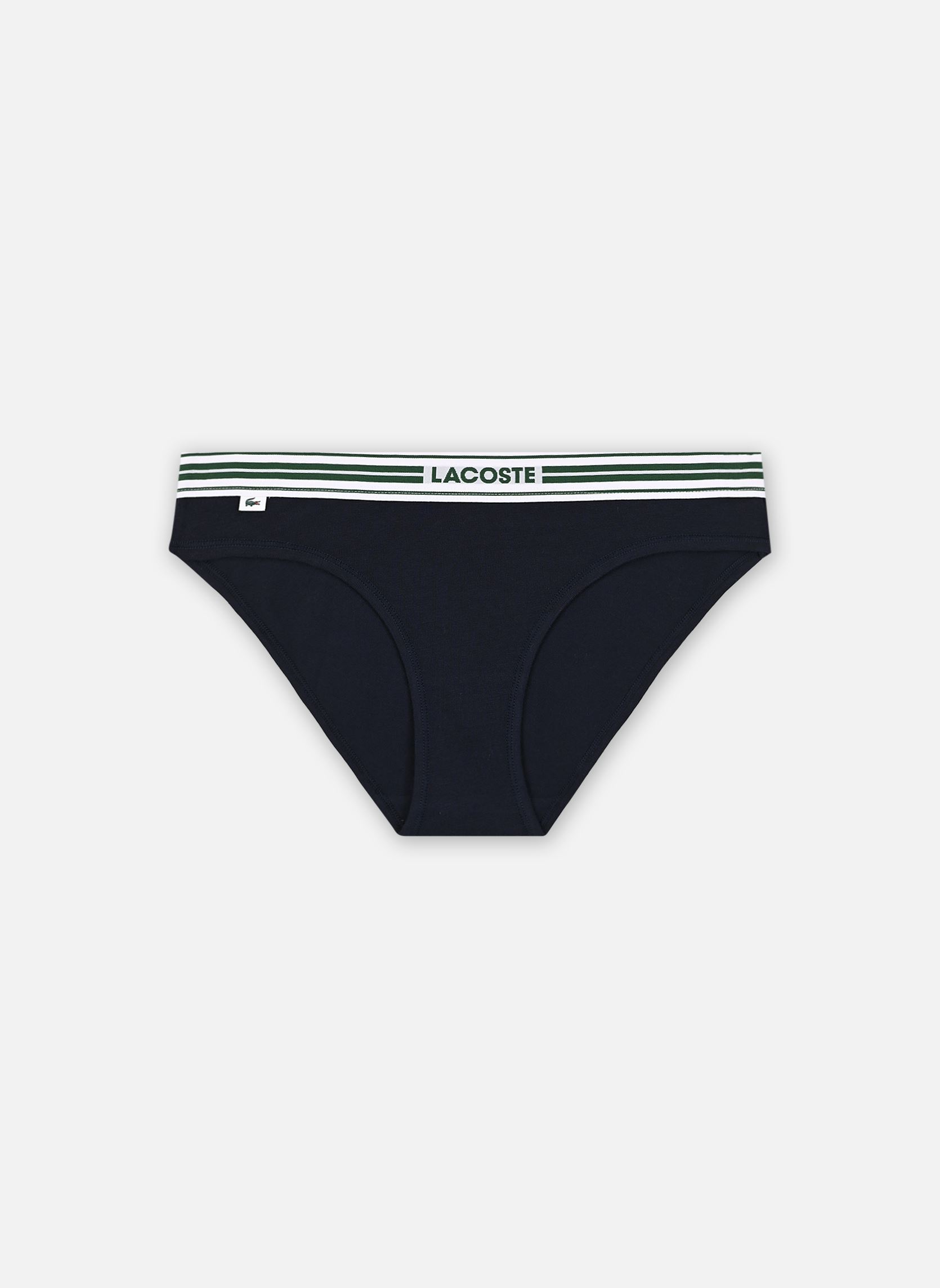 Vêtements Lacoste Culotte en coton stretch avec ceinture contrastée pour Accessoires - vue 2