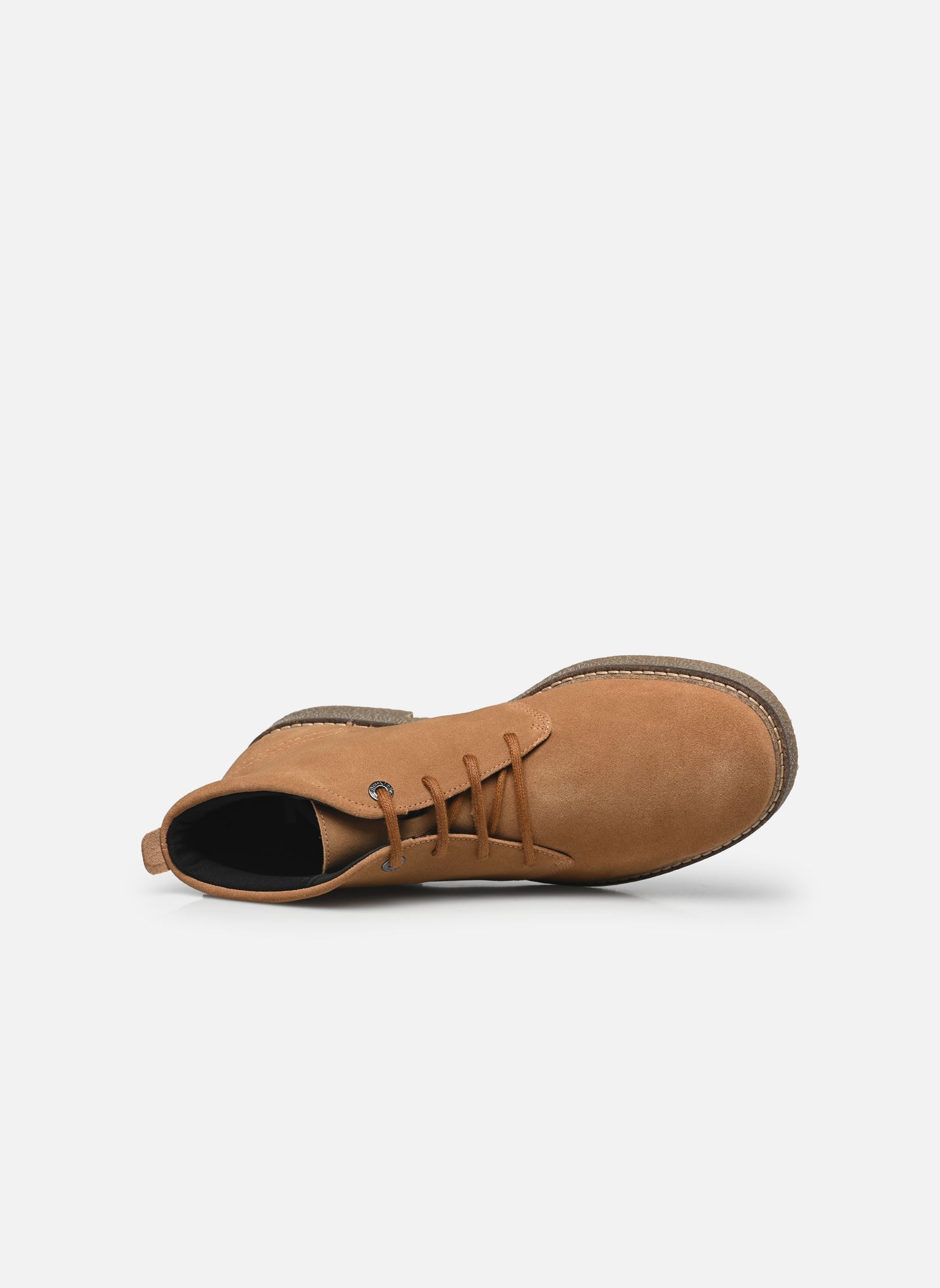 Bottines à lacets KICK LEO homme marron Kickers Bottines à lacets KICK LEO homme marron Camel Clair