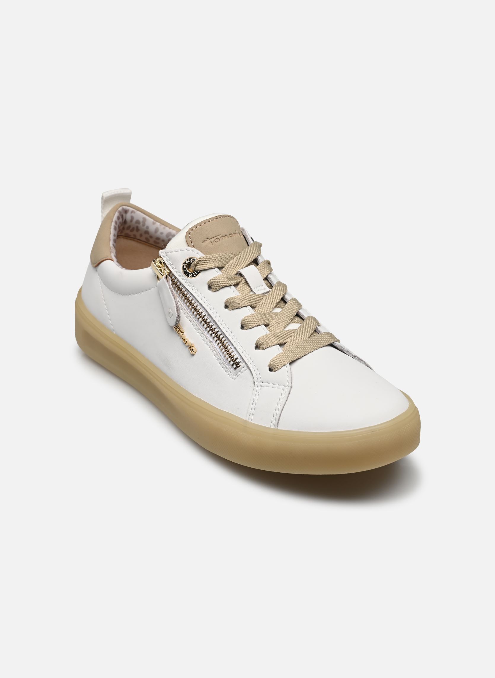 Baskets basses 83707-42 femme blanc Tamaris Comfort Baskets basses 83707-42 femme blanc WHITE/BEIGE