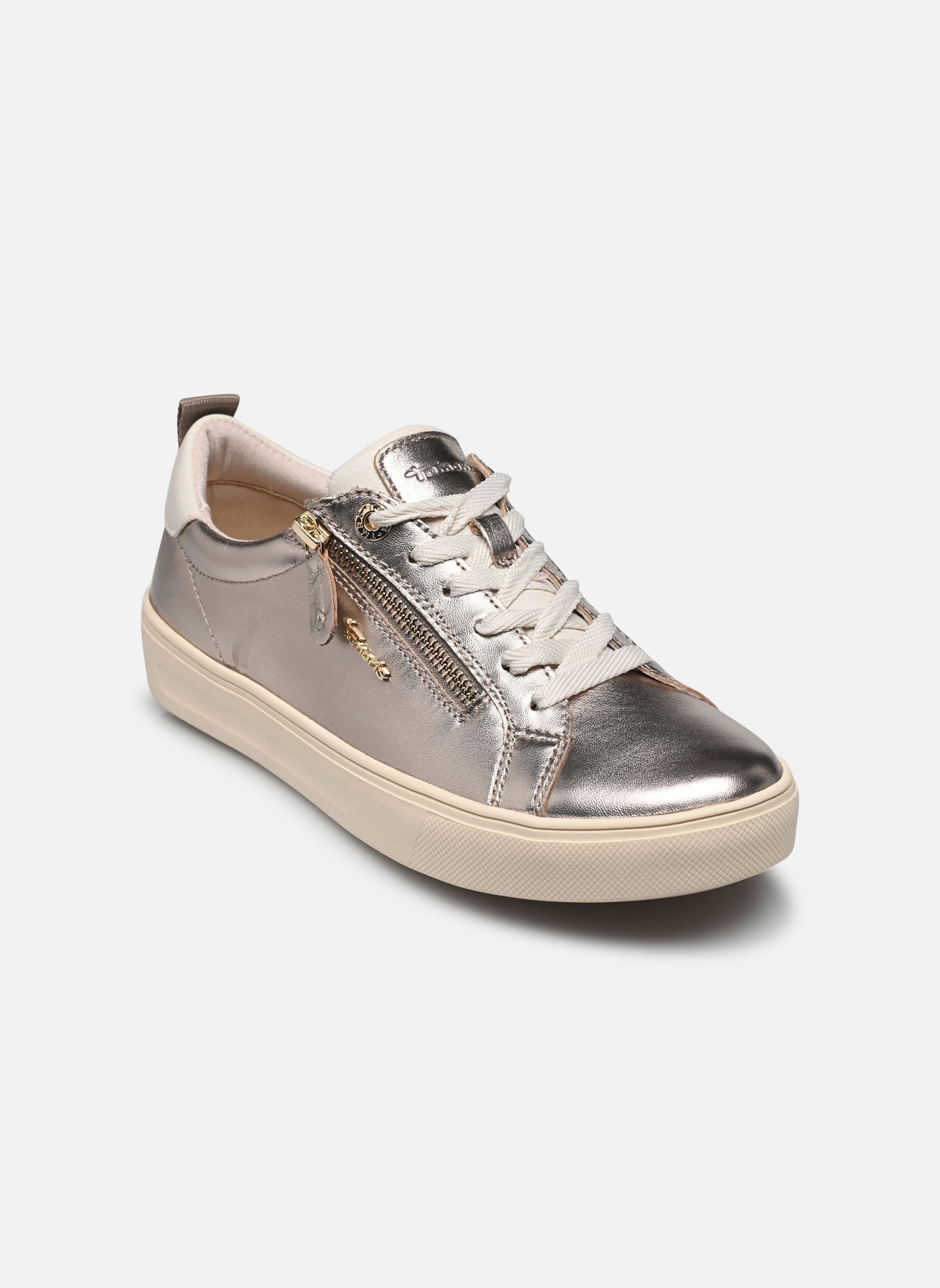 Sneakers basse 83707-42 donna oro e bronzo Tamaris Comfort Sneakers basse 83707-42 donna oro e bronzo LT GOLD
