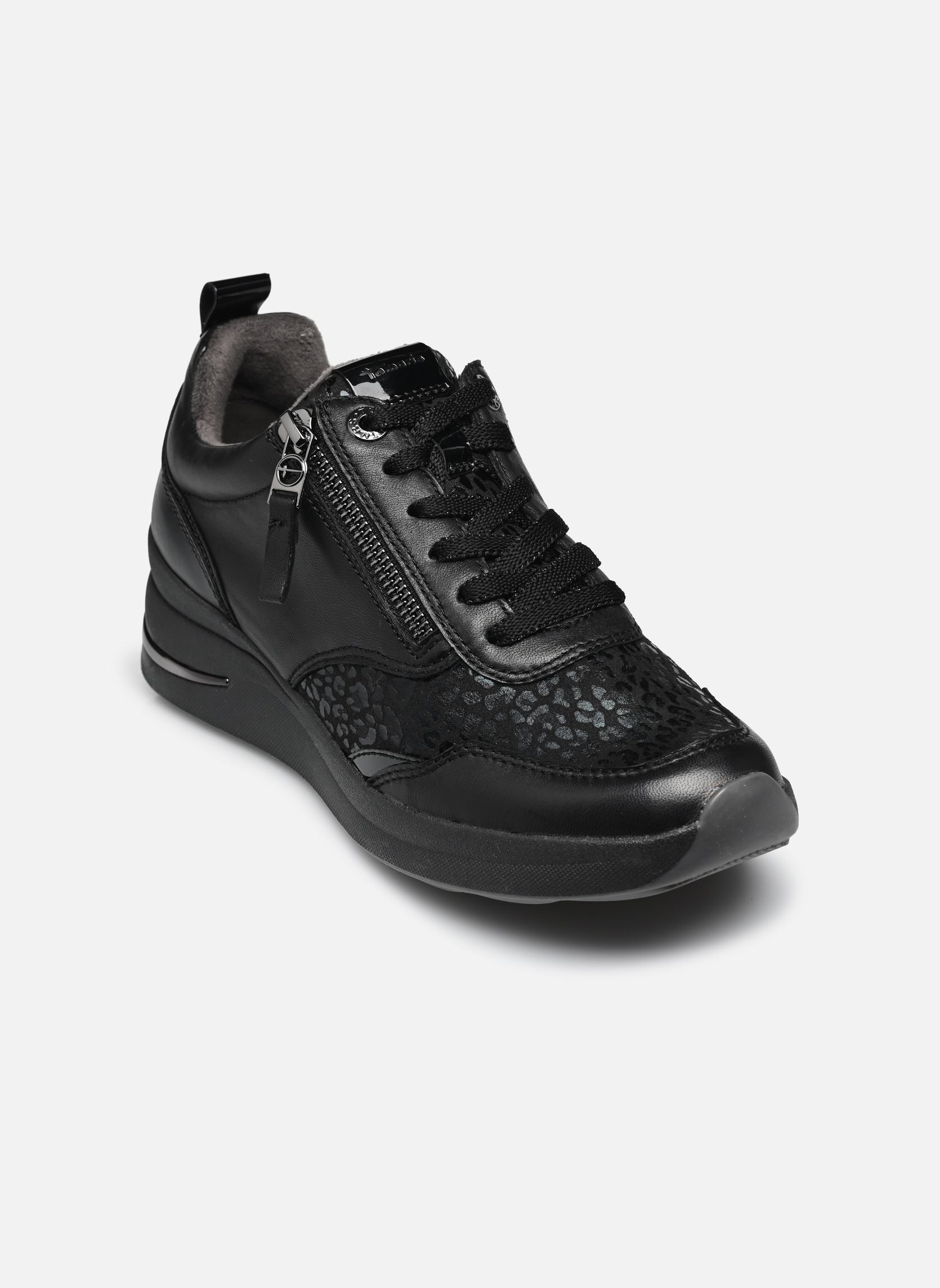 Baskets compensées 83714-43 femme noir Tamaris Comfort Baskets compensées 83714-43 femme noir BLACK NAPPA