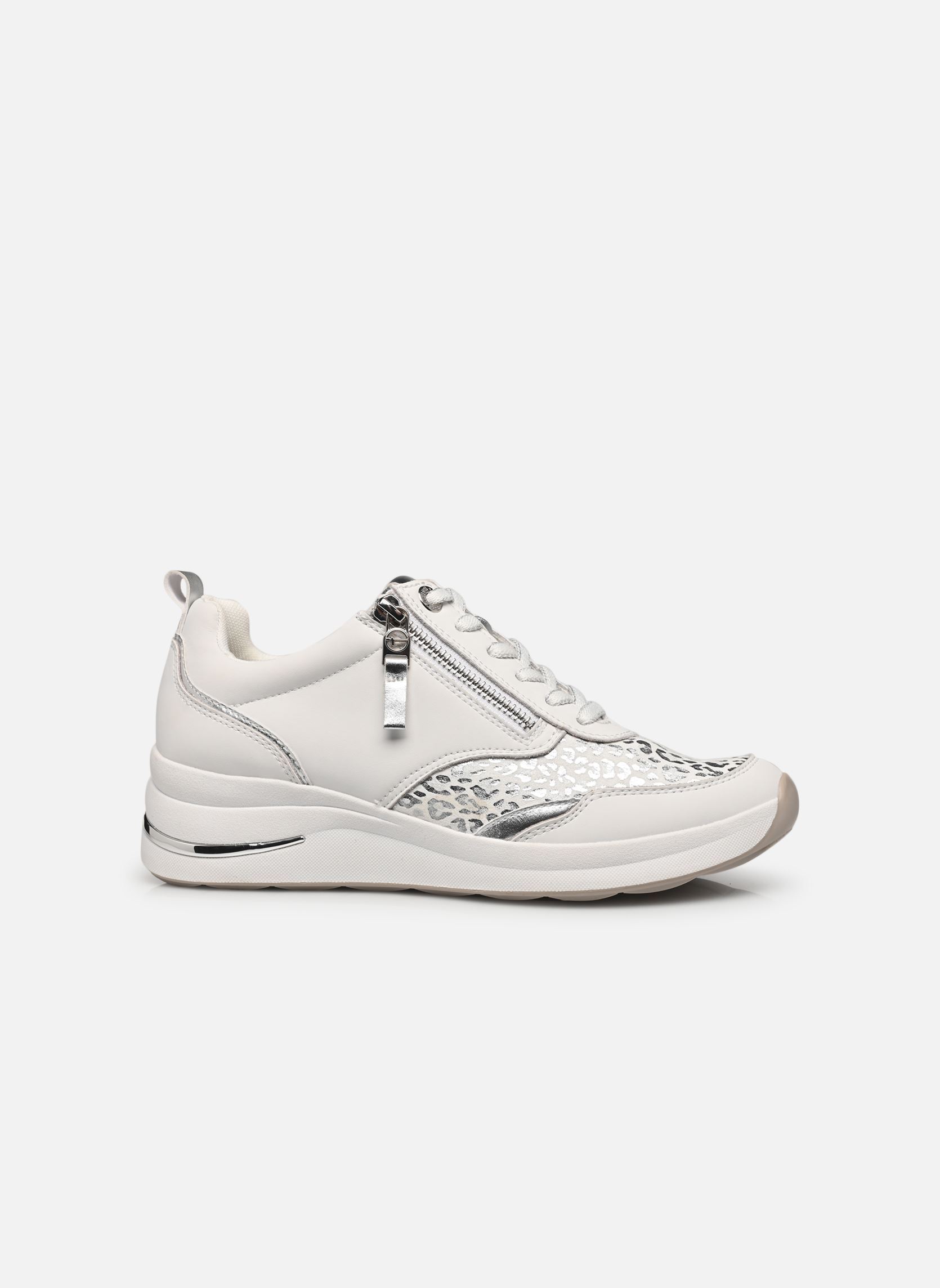 Baskets compensées 83714-43 femme blanc Tamaris Comfort Baskets compensées 83714-43 femme blanc White nappa