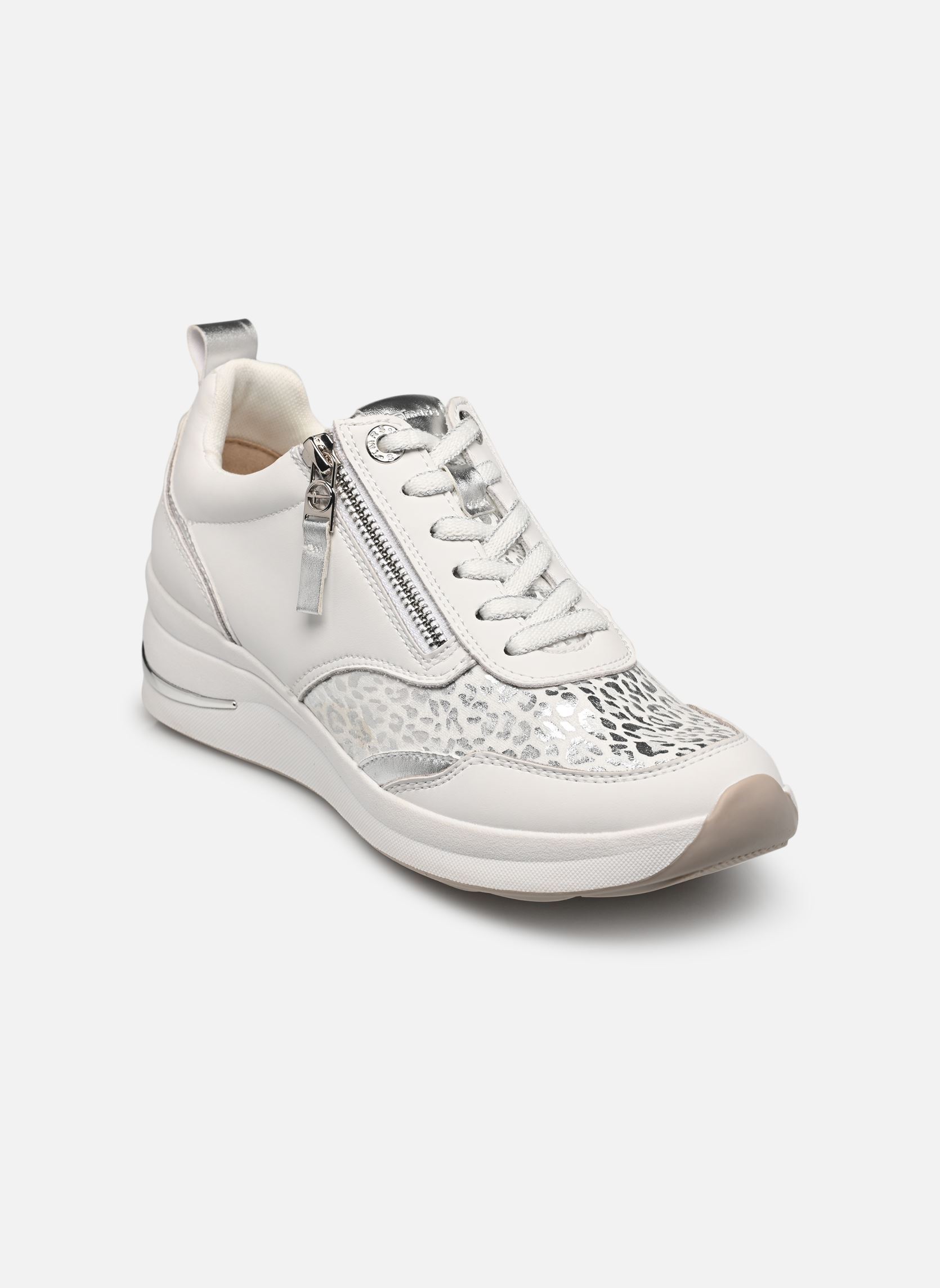 Baskets compensées 83714-43 femme blanc Tamaris Comfort Baskets compensées 83714-43 femme blanc White nappa
