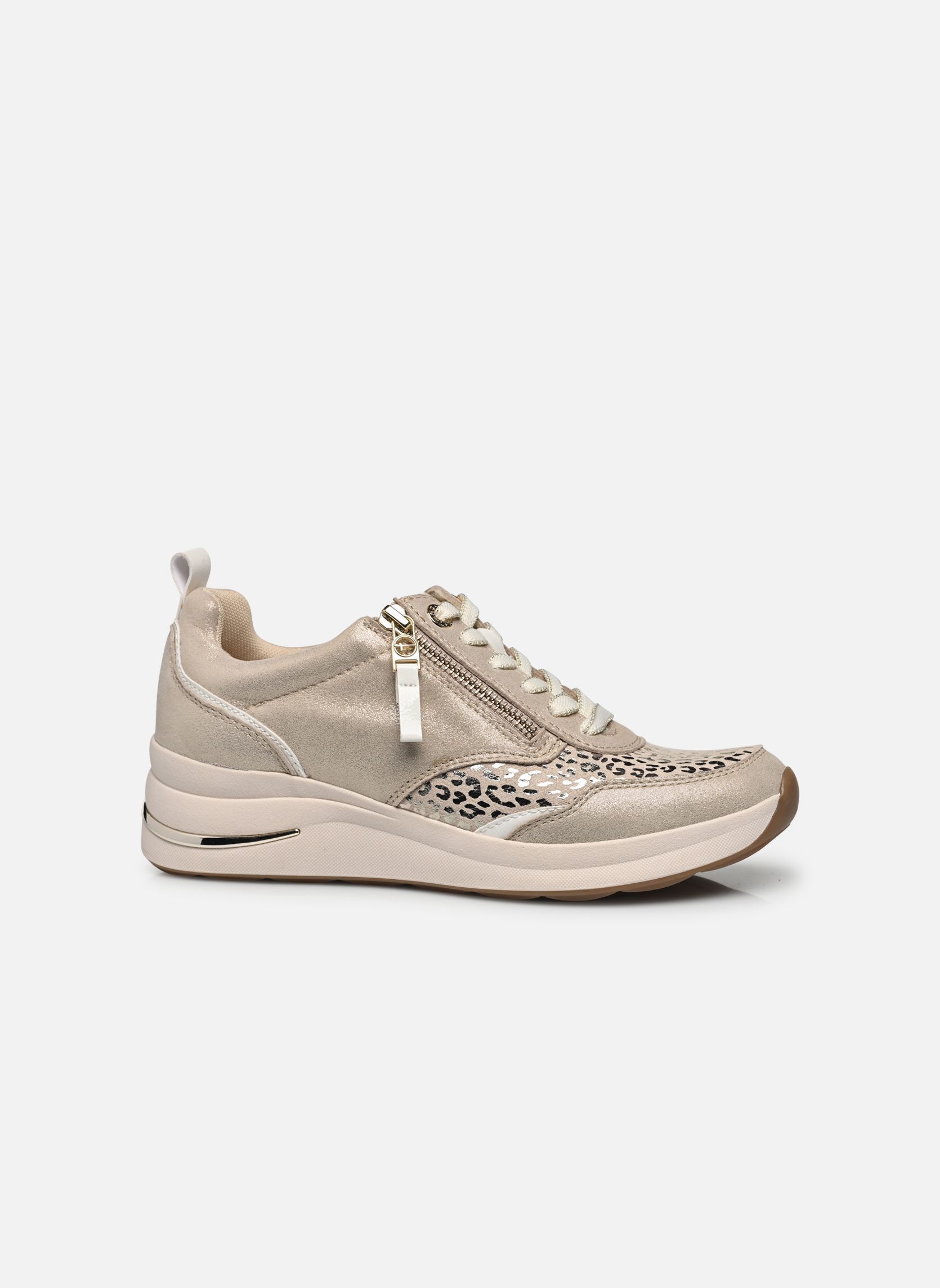 Baskets compensées 83714-43 femme or et bronze Tamaris Comfort Baskets compensées 83714-43 femme or et bronze BEIGE GLAM