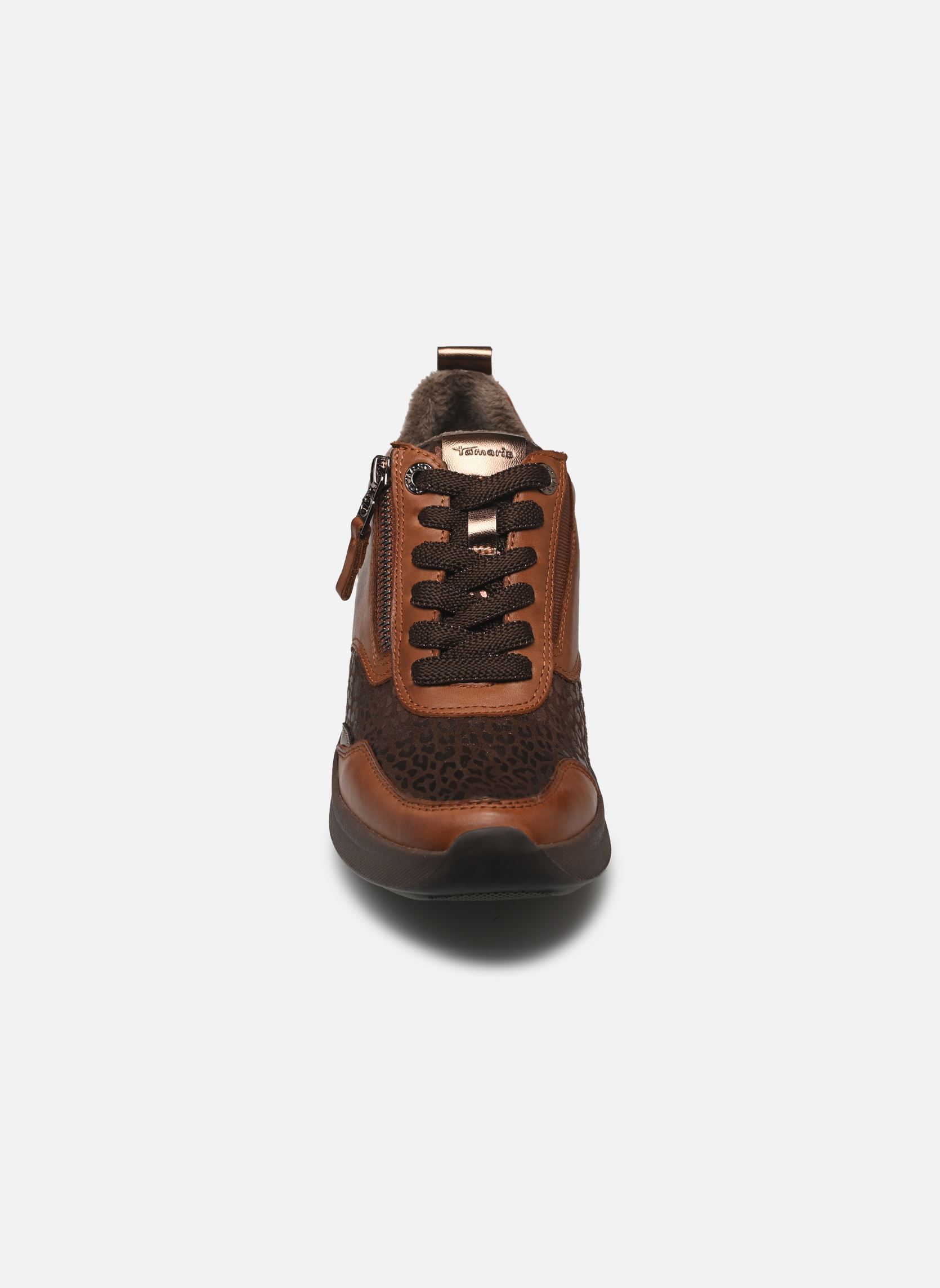 Sneakers con zeppa 83714-43 donna marrone Tamaris Comfort Sneakers con zeppa 83714-43 donna marrone COGNAC NAPPA