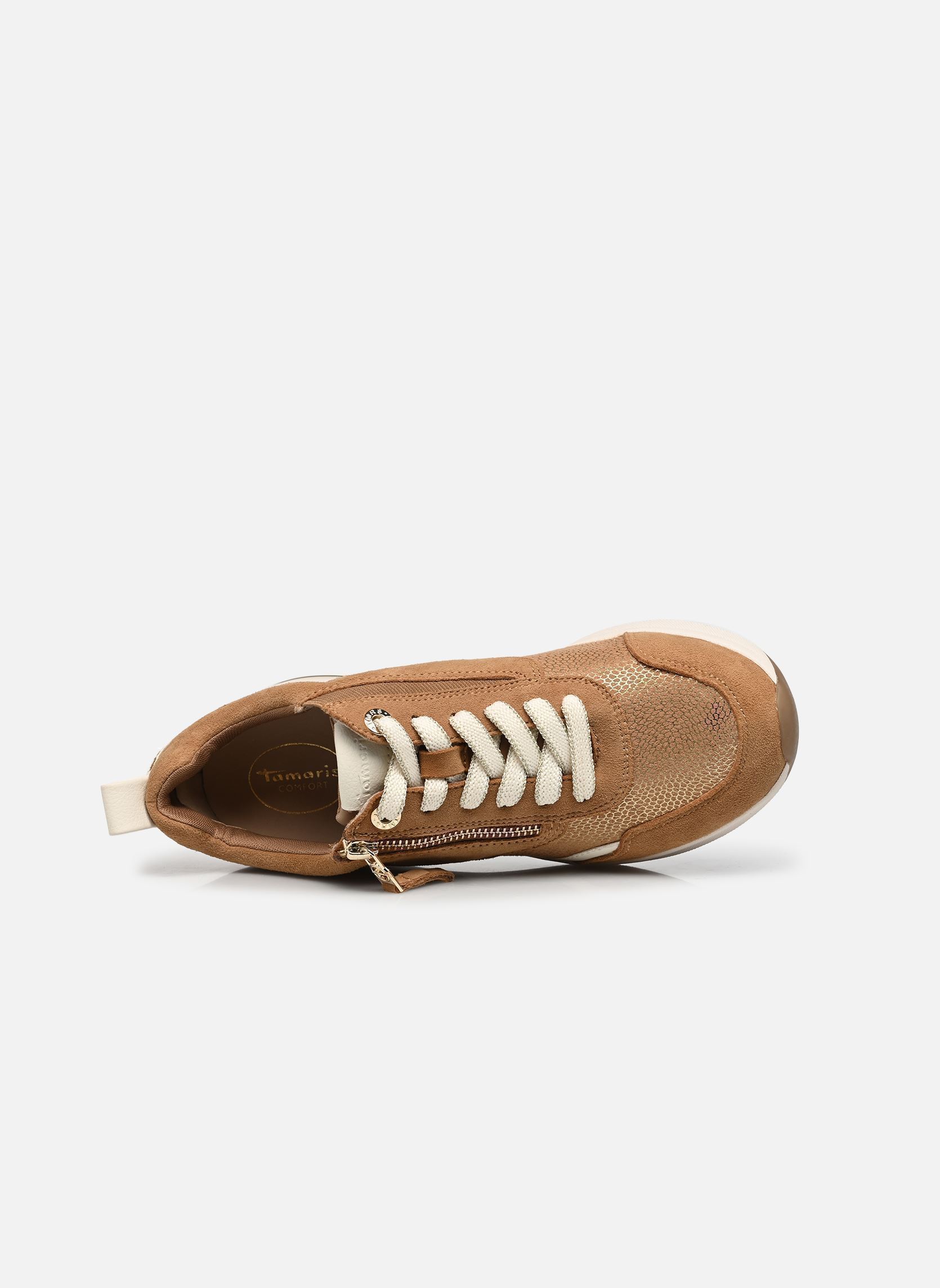 Zapatillas de cuña 83714-43 mujer marrón Tamaris Comfort Zapatillas de cuña 83714-43 mujer marrón Camel