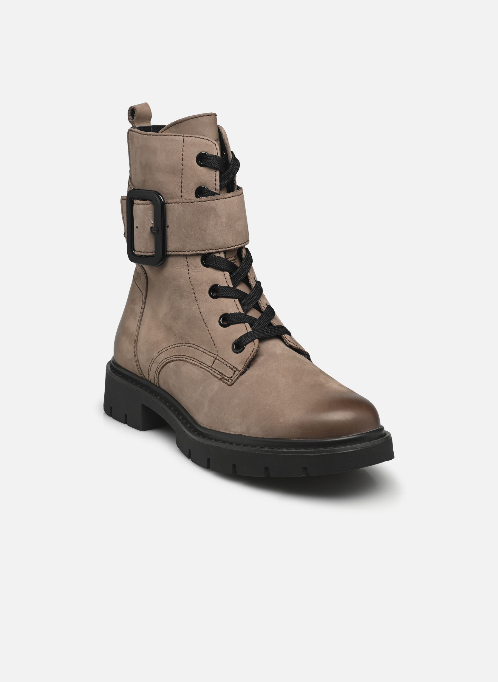 Botines con cordones 85106-43 mujer gris Tamaris Comfort Botines con cordones 85106-43 mujer gris STONE NUBUC