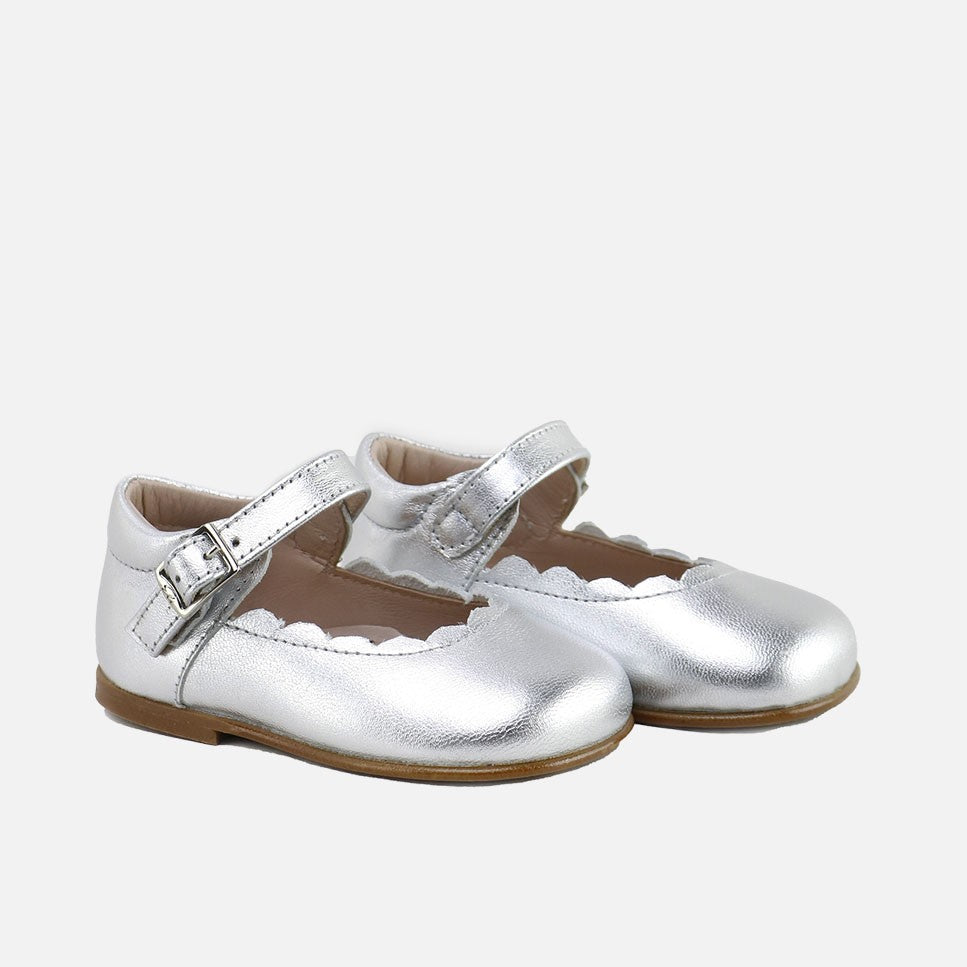 Ballerines Ballerine Mary Jane 12012AJ-METALCRIS-PLATA Plata fille argent Eli 1957 Ballerines Ballerine Mary Jane 12012AJ-METALCRIS-PLATA Plata fille argent Argent