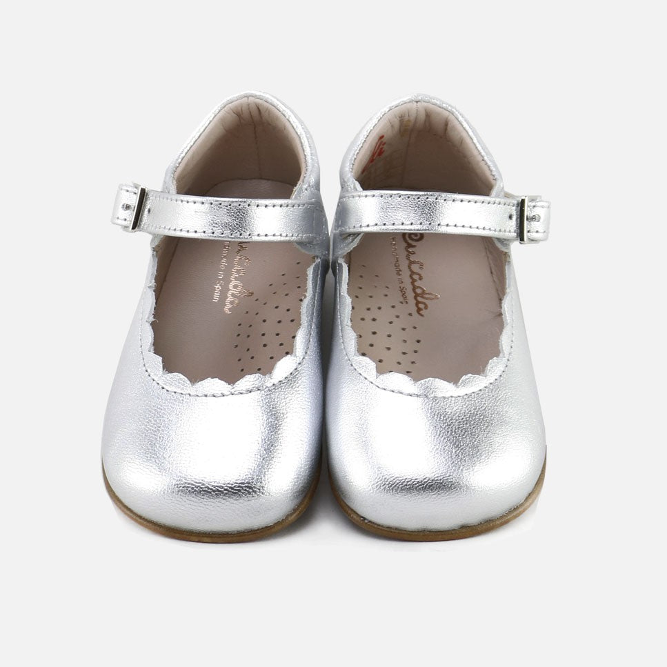 Ballerines Ballerine Mary Jane 12012AJ-METALCRIS-PLATA Plata fille argent Eli 1957 Ballerines Ballerine Mary Jane 12012AJ-METALCRIS-PLATA Plata fille argent Argent