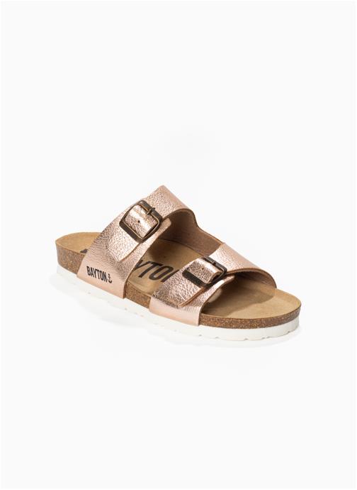Bayton Mules Sandales ILITHYE pour femme rose-Or femme rose