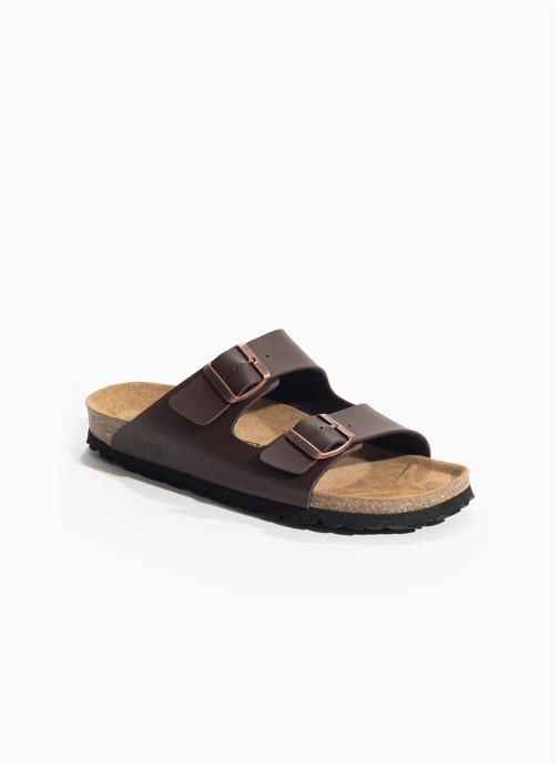 Bayton Mules Sandales TRACY pour homme Gris foncé homme marron