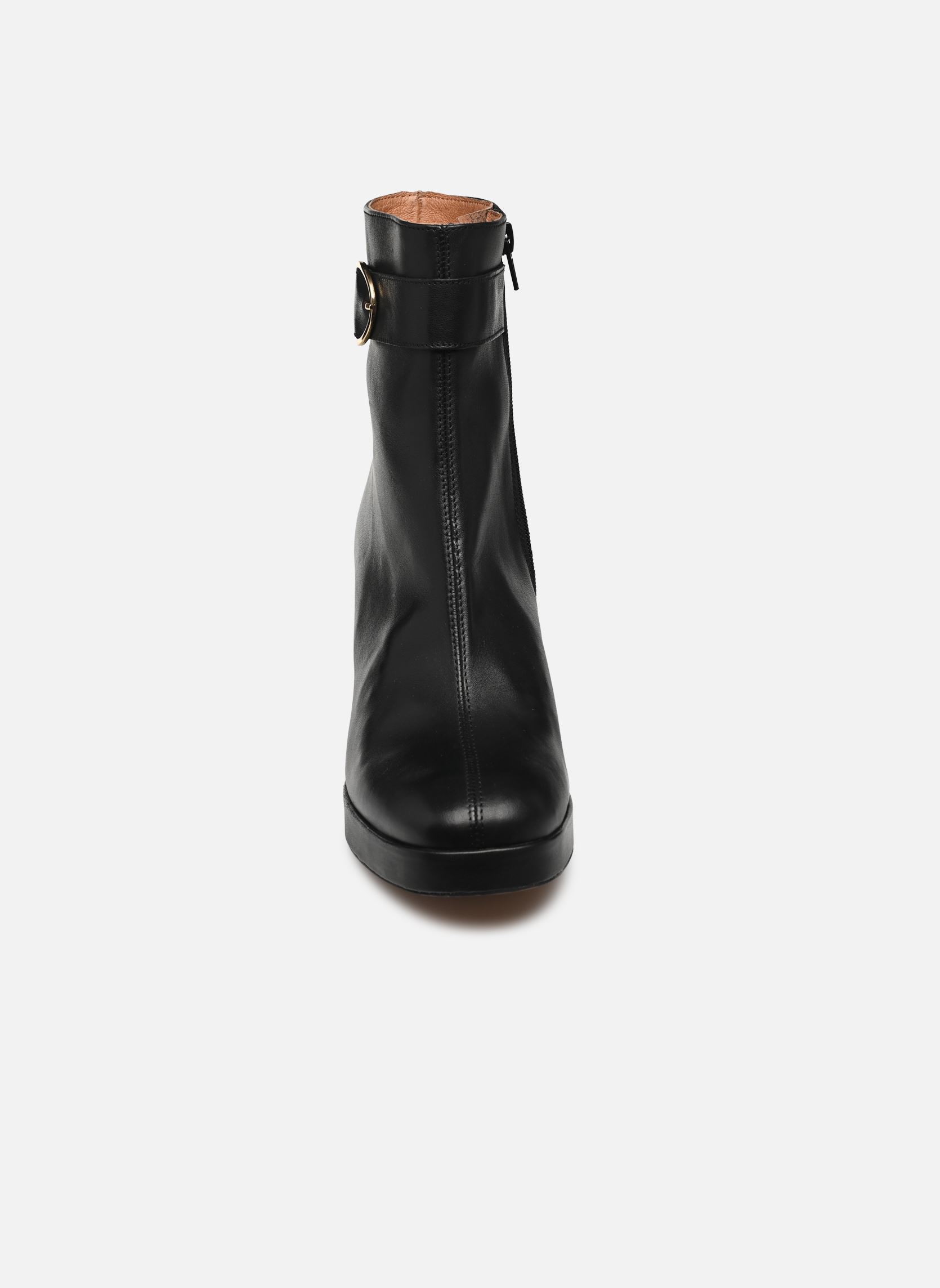 Stiefeletten und Stiefel PIA damen schwarz COSMOPARIS Stiefeletten und Stiefel PIA damen schwarz Noir