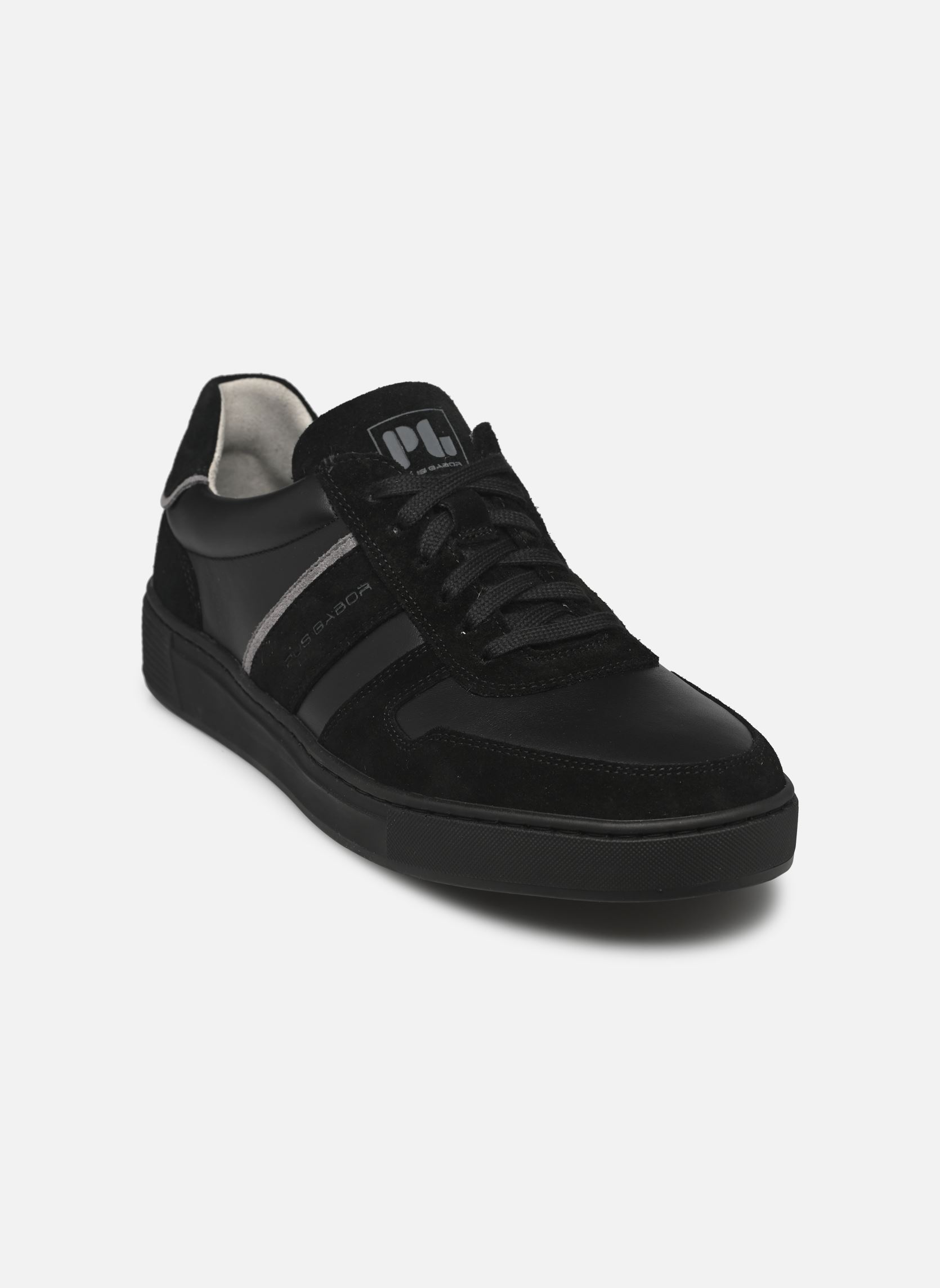 Baskets basses CLUM homme noir Pius Gabor Baskets basses CLUM homme noir SUEDE/SPORTNAPPA, BLACK/ASH